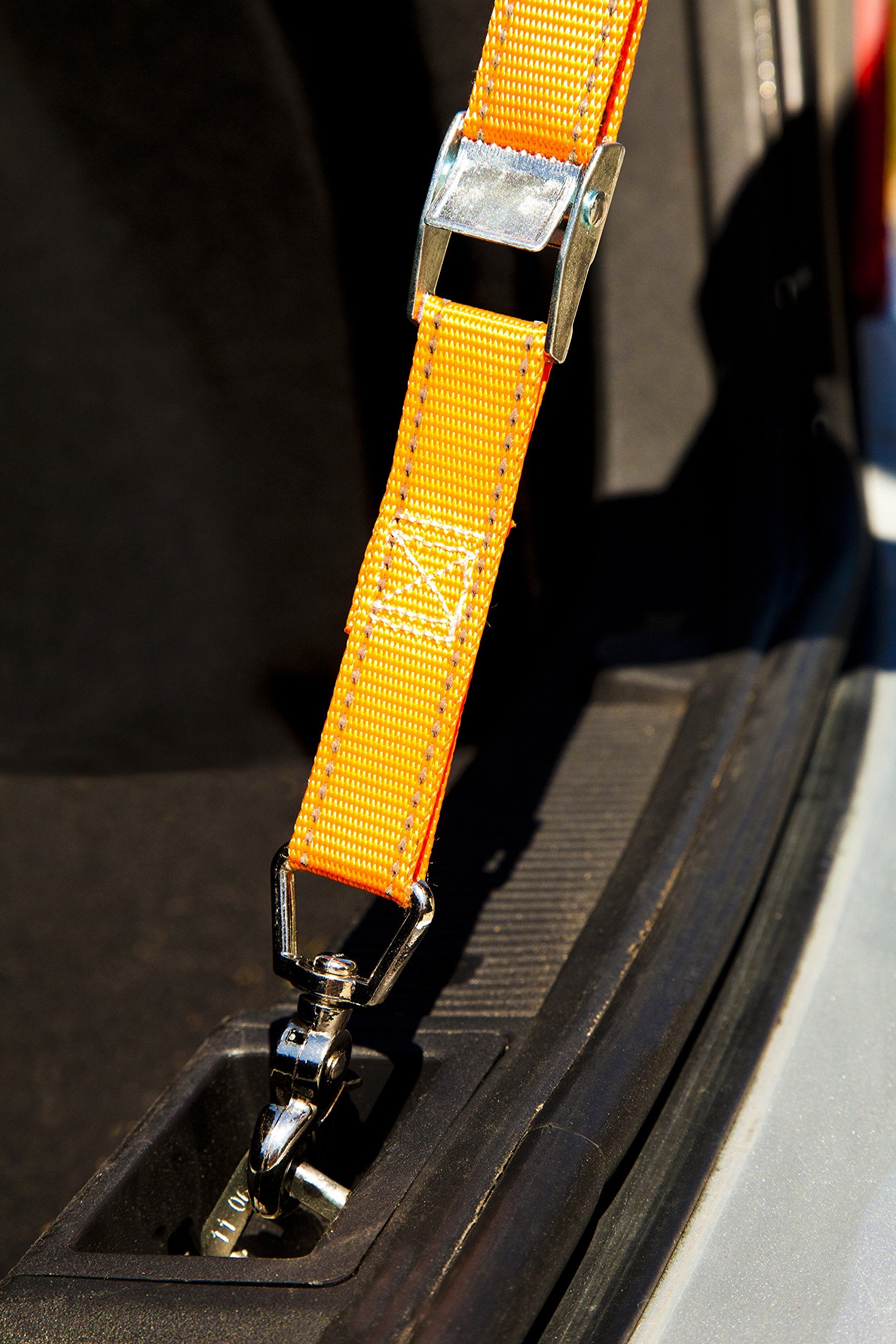 1” x 3’ Keeper Trunk Tie-Down Strap - 100 lbs. Working Load Limit and 300 lbs. Break Strength