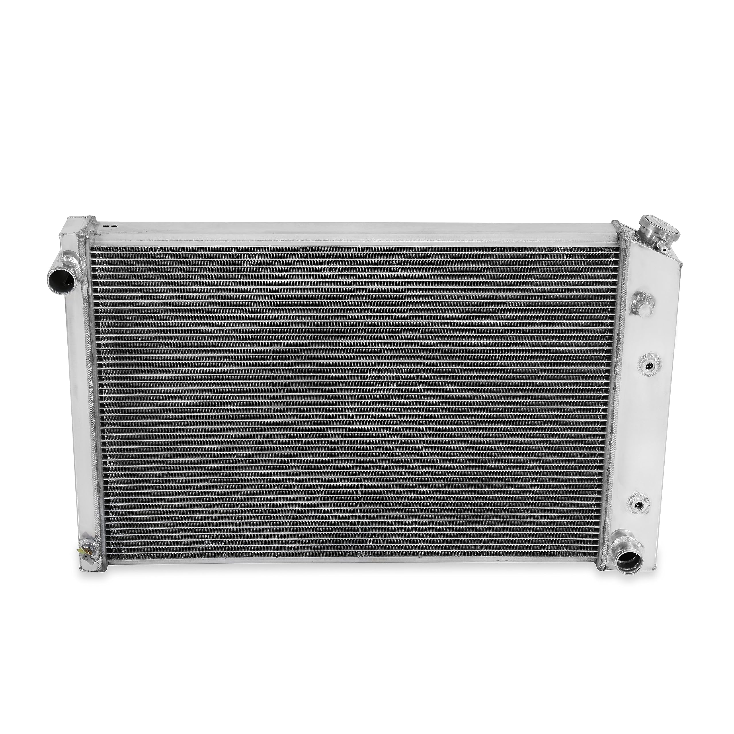 ALR87C4 Brothers Trucks Aluminum Radiator - Auto - V8-4 Row