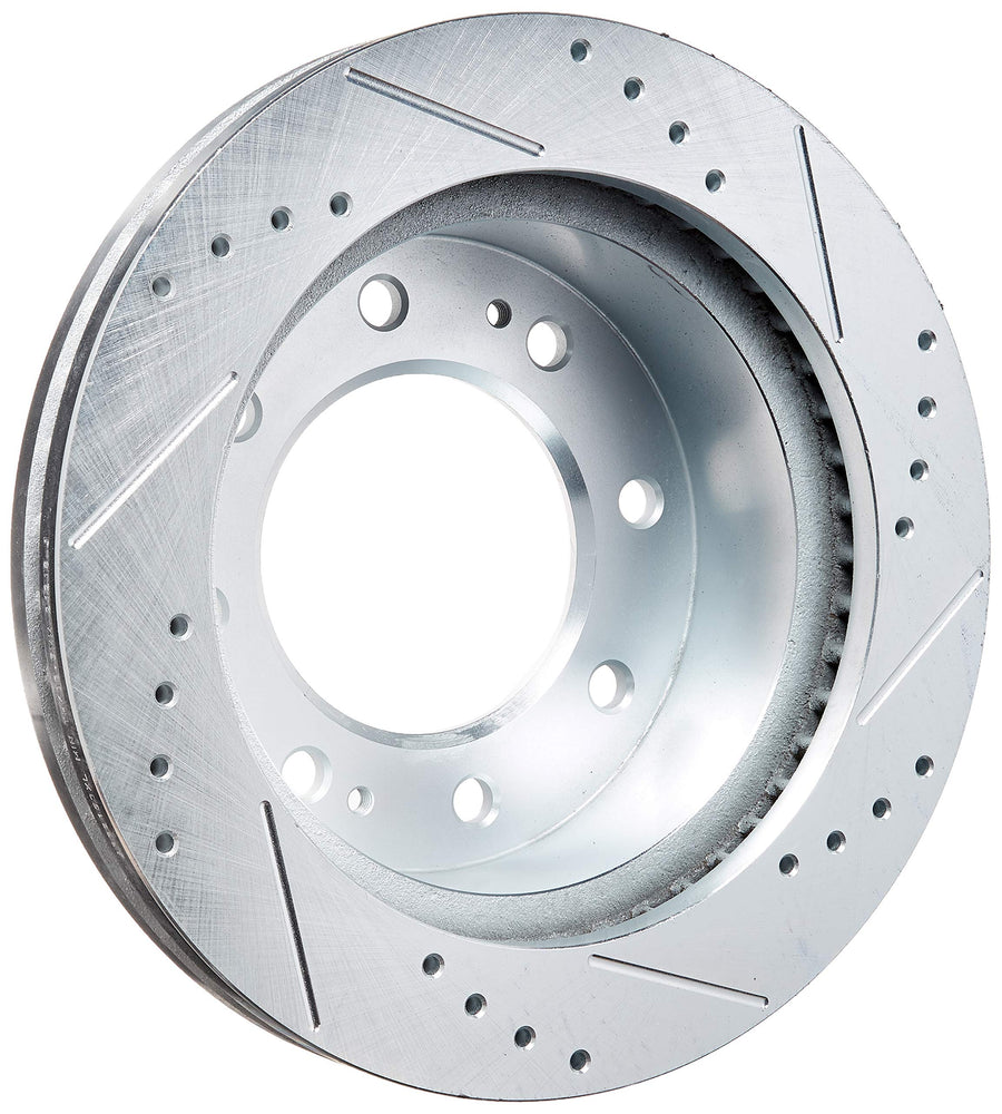 Power Stop Extreme Performance Drilled And Slotted Brake Rotors Front Left AR82153XL Power Stop Extreme Performance Drilled And Slotted Brake Rotors