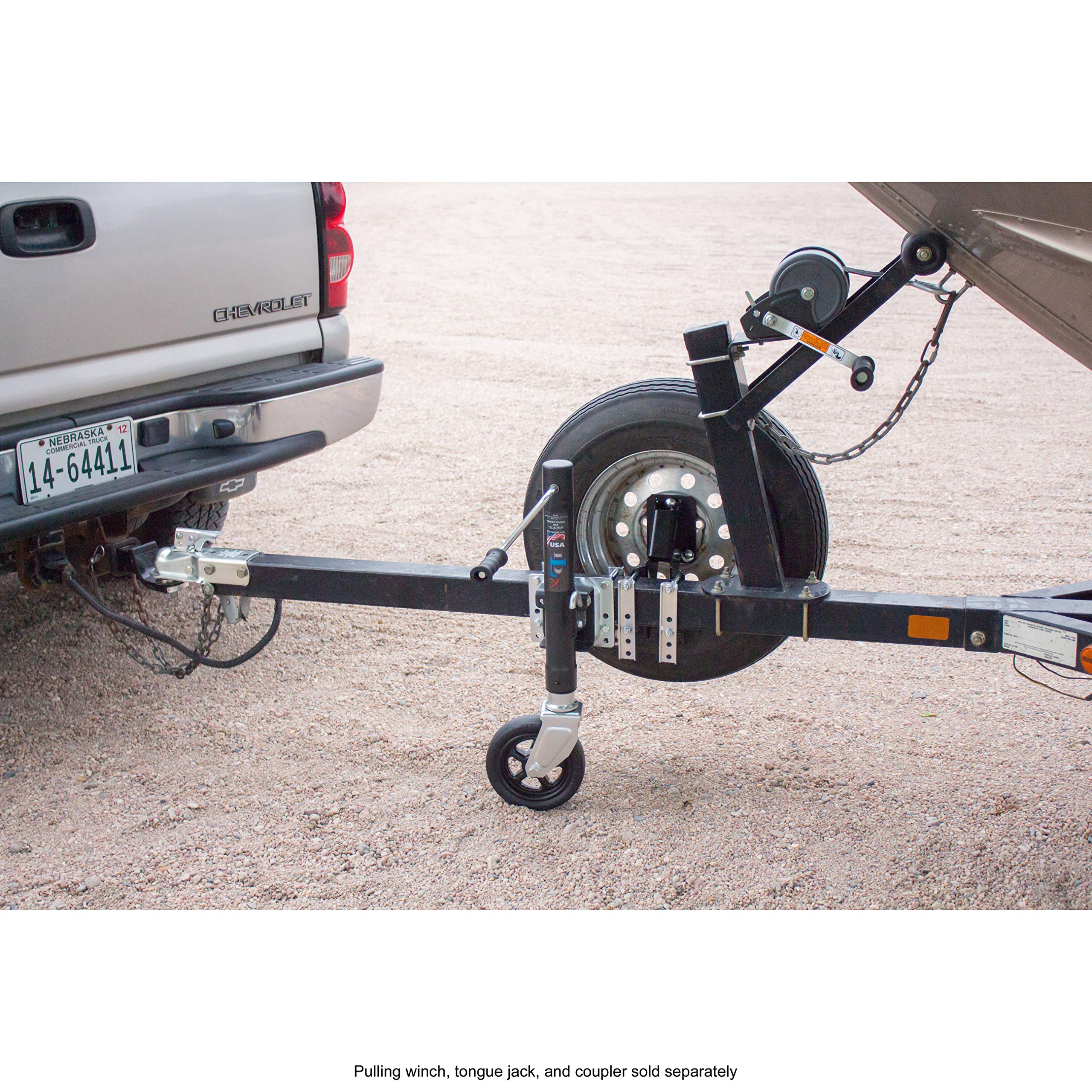 Black Dutton-Lainson Company 6121 Trailer Spare Tire Carrier