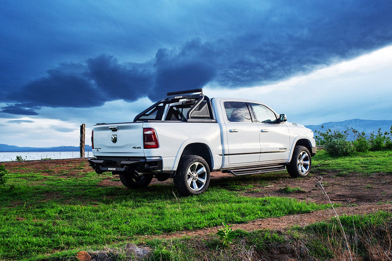 Sport Bar 2.0 Go Rhino w/Mounting for up to 6" Individual Lights & LED Light Bars up to 40" | 918000T | Fits 2020-2024 Ram 1500, Silverado & Sierra 2500, 3500 (See Description)