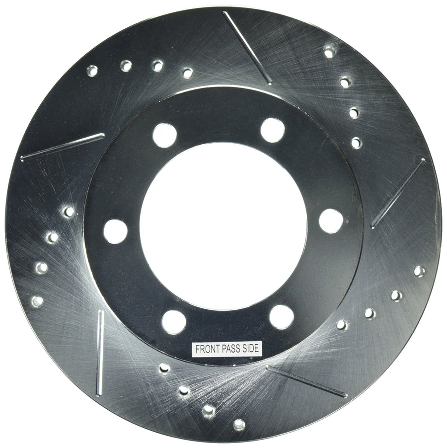 Power Stop Front JBR917XPR Drilled & Slotted Rotor Pair For INFINITI QX4 1997-2003 Nissan Pathfinder 1999-2004 [Vehicle Specific]