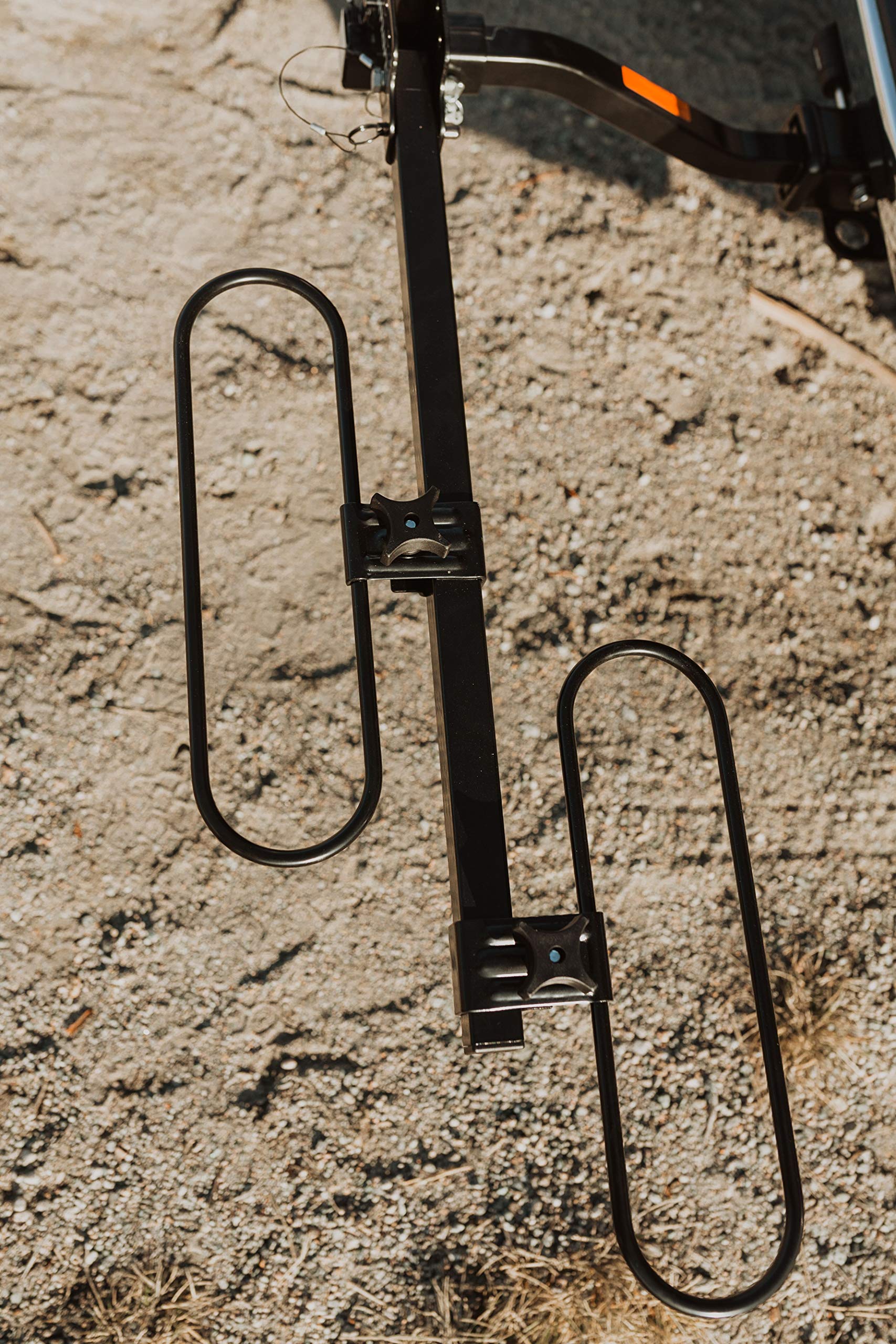 Bicycle Carrier Swagman TRAVELER XC2 RV Approved Hitch Mount Bike Rack , Black