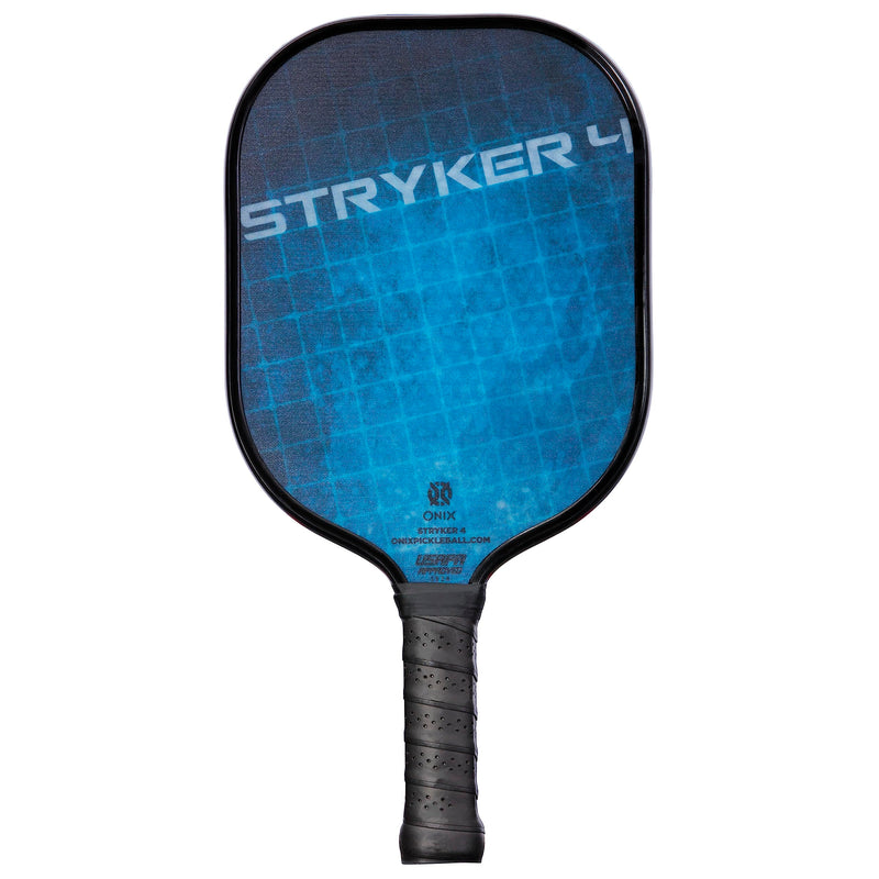 Stryker 4 Onix Composite Pickleball Every Level Oversized Paddle Shape– Blue