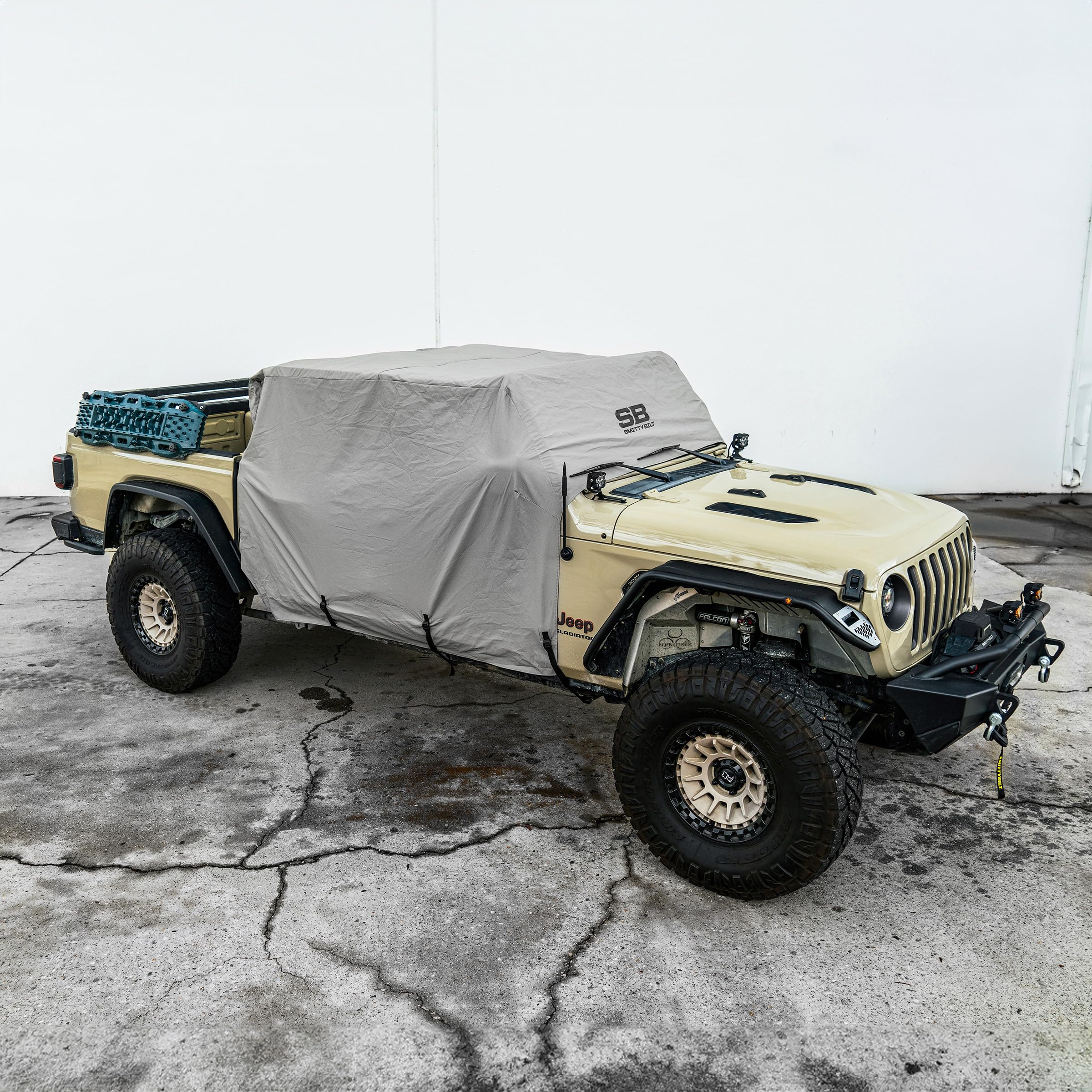 JT WATER RESISTANT CAB COVER W DOOR FLAP - SmittyBilt SB1081