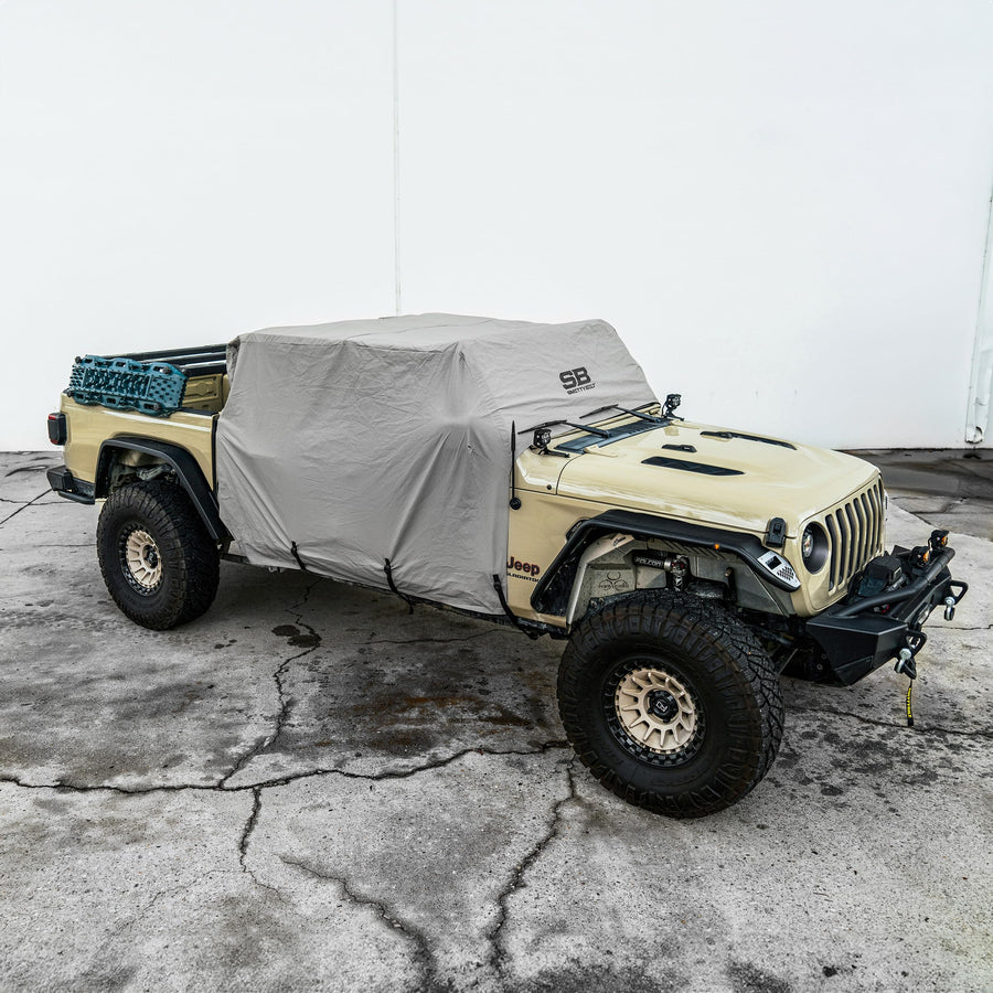 JT WATER RESISTANT CAB COVER W DOOR FLAP - SmittyBilt SB1081