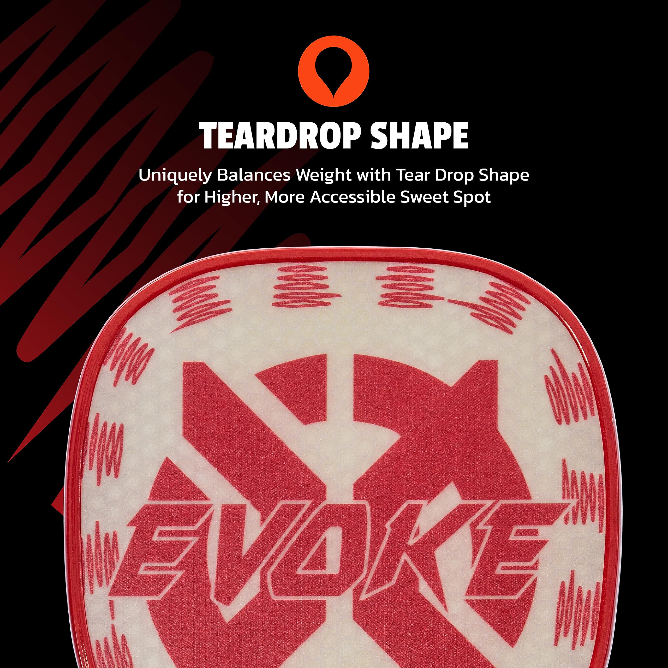 Onix Evoke XL Pickleball Paddles - Tear Drop, React, Inferno, Voyager, Summit