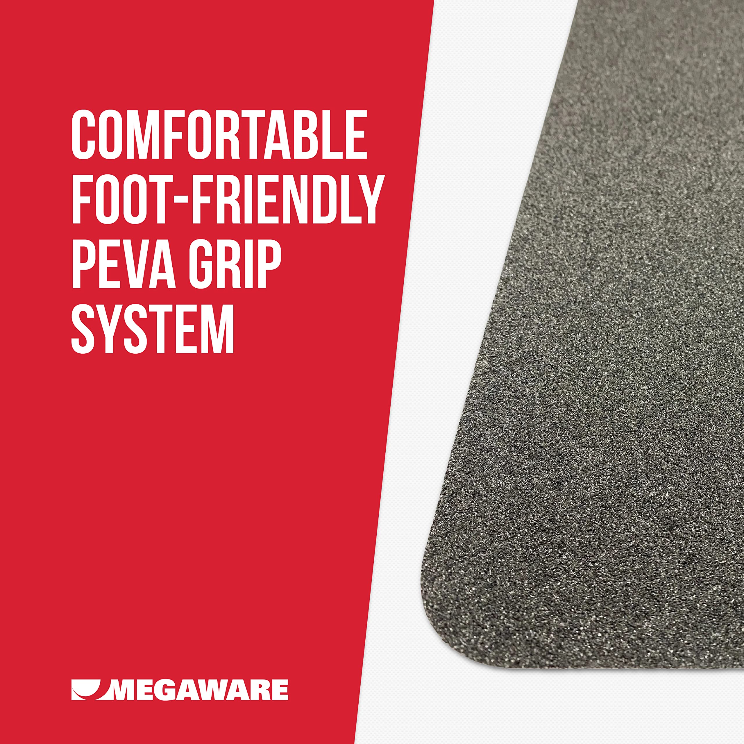 GripGuard MEGAWARE - Anti-Slip Traction Grip Tape - 2 Pack, Pre-Cut Safety Tape for Trailer Fenders and Steps - Prevents Slips and Falls (15" x 5")