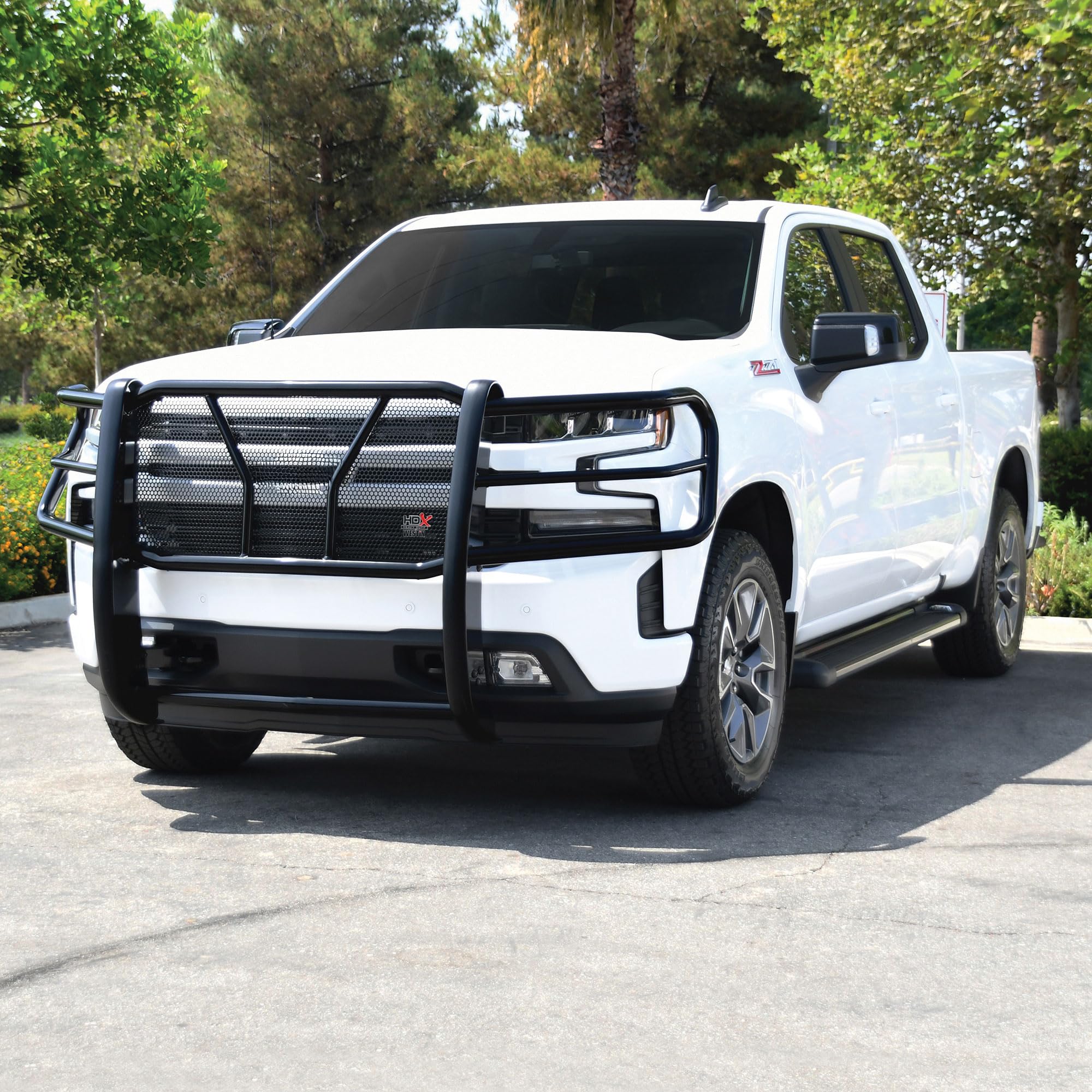 Westin HDX 57-3955 Grille Guard fits 2019-2023 Silverado 1500 (Excl. Silverado LD) 2022 Silverado LTD (Without Front Sensors) Black