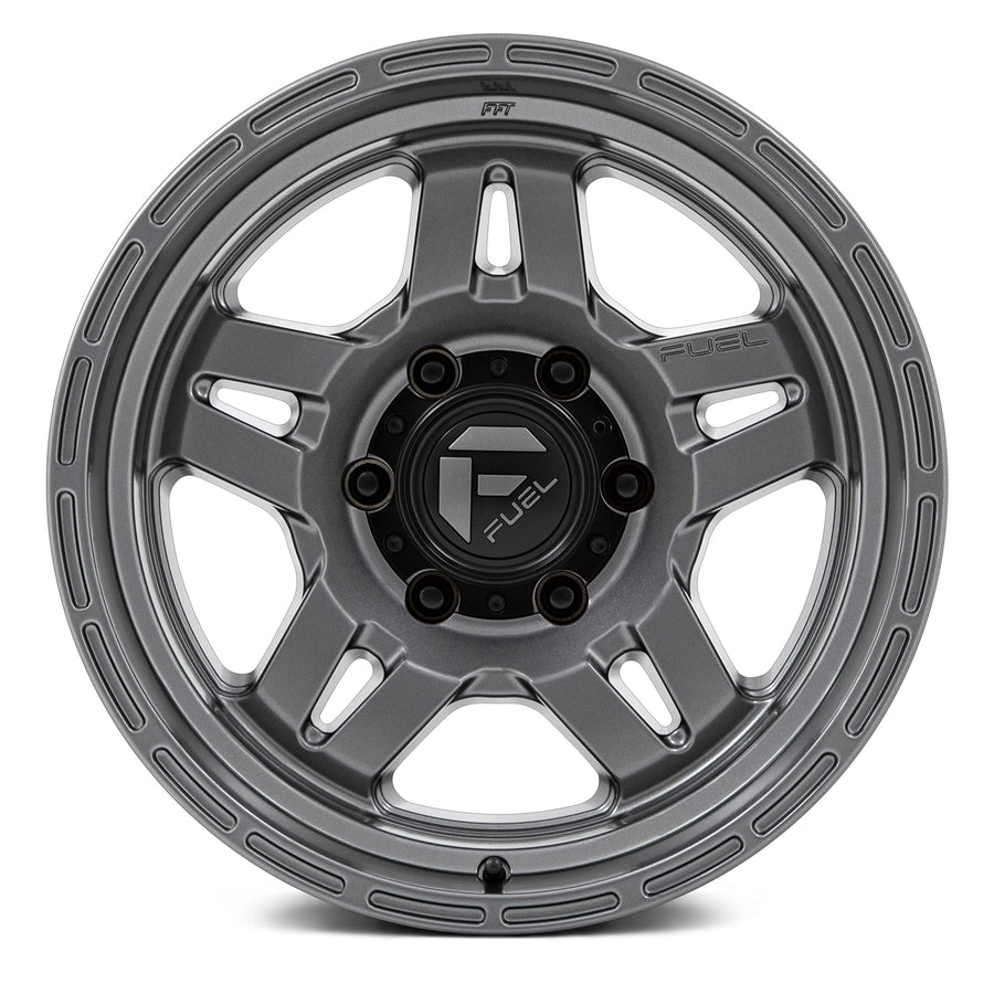 1PC Fuel D802 18X9 5X5.0 DRK-BLUE 01MM - D80218907550