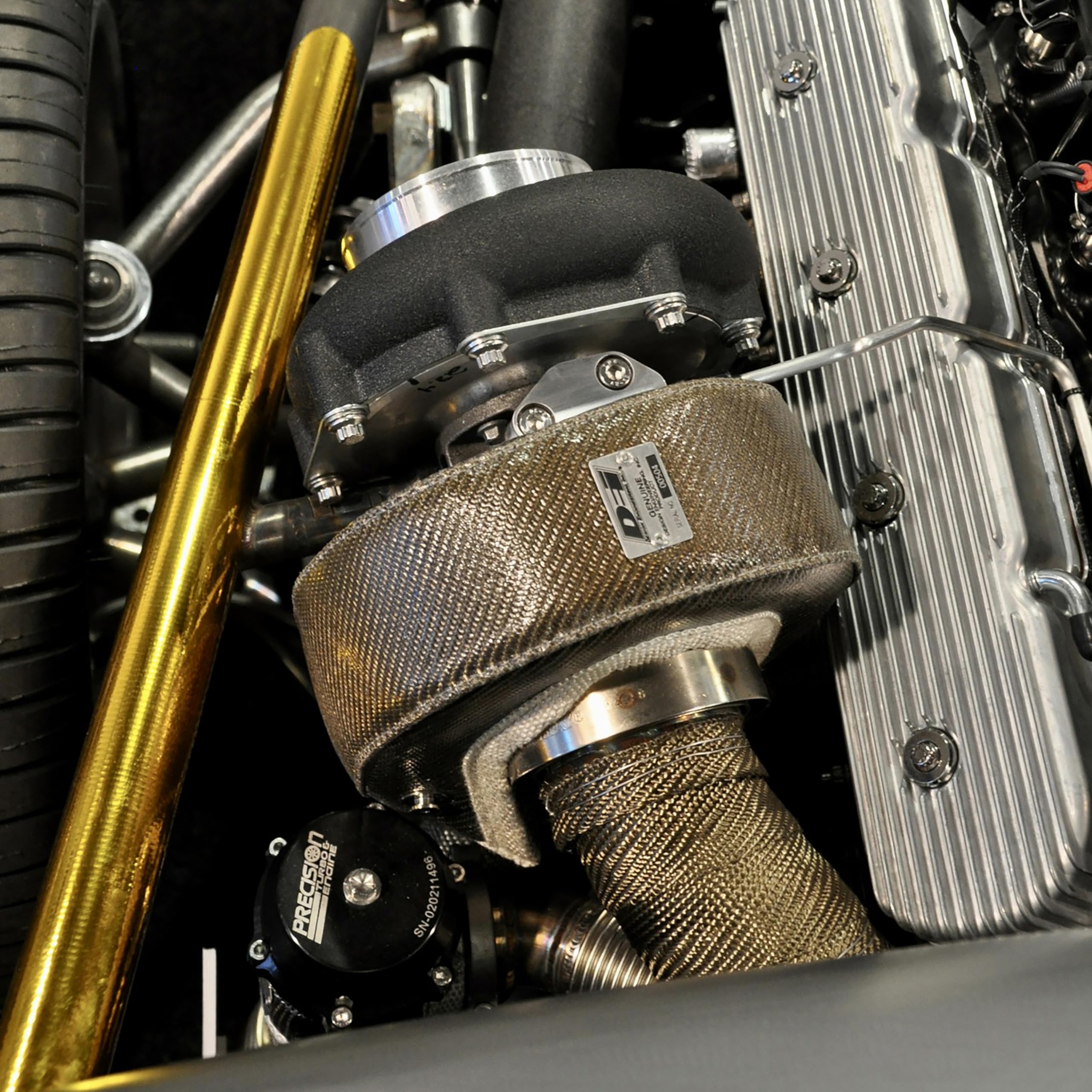 Titanium Turbo Shield/Blanket Design Engineering 10244 T3 GEN-3