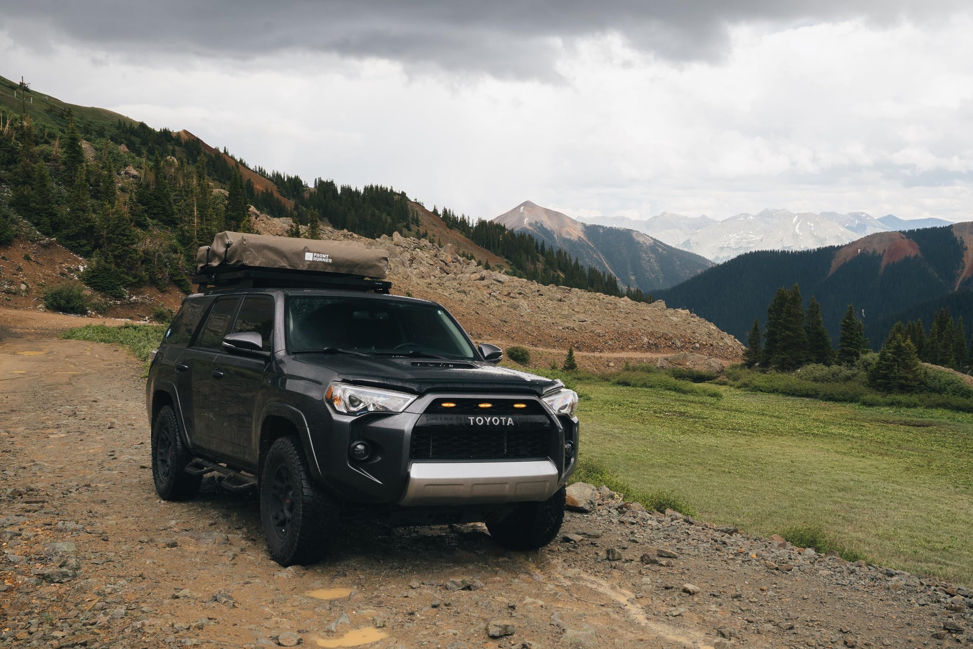 Slimline II Front Runner 3/4 Roof Rack Kit Compatible with Toyota 4Runner (5th Gen) (Slimline II 3/4 Kit)