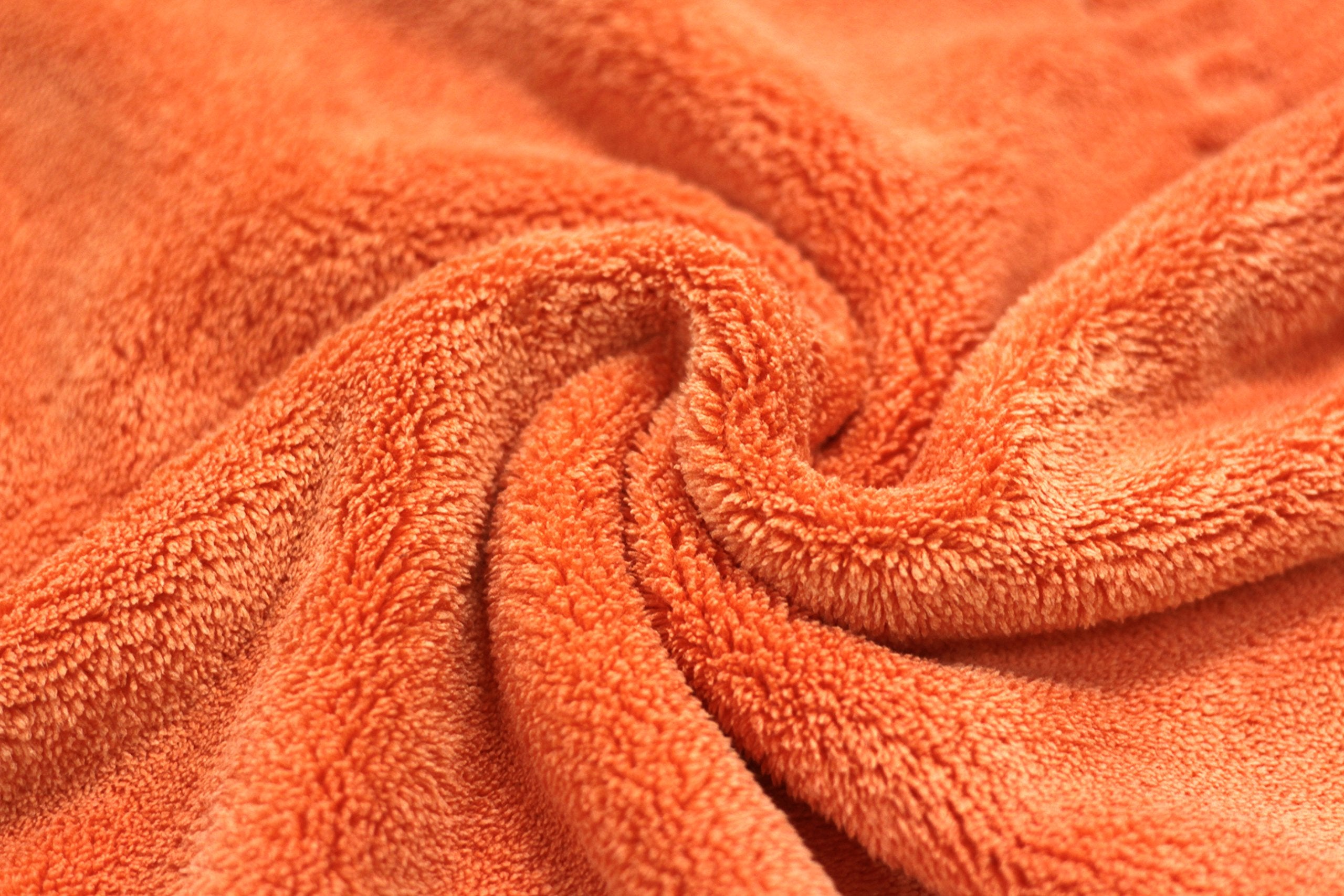 500GSM Maxshine 16" x 24" Universal 3-Pack Orange Edgeless Microfiber Towel – Ultra-Soft & High Absorbency – Ideal for Car Detailing, Polishing & Finishing – Lint-Free Cleaning Cloth