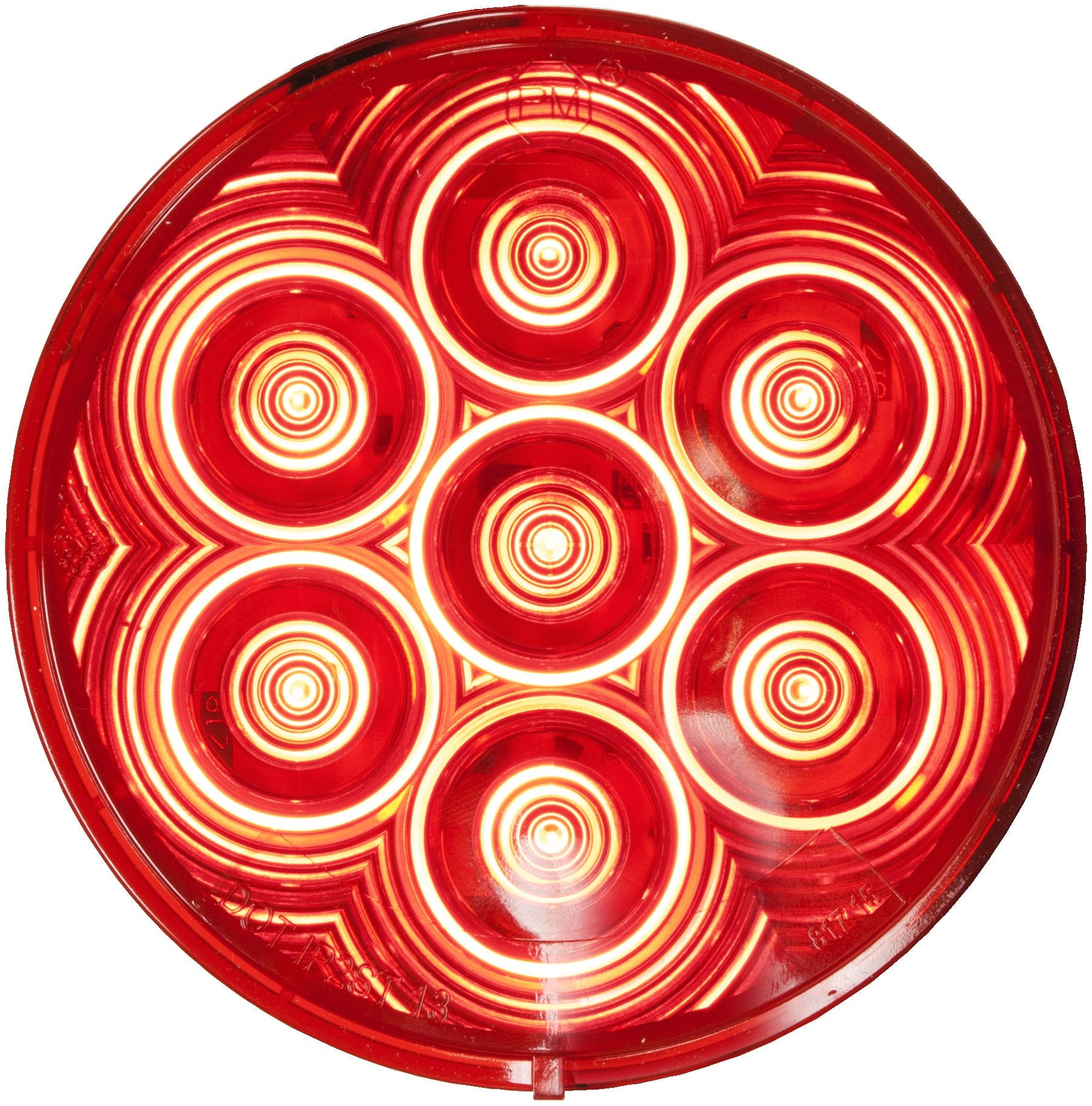 L.E.D. Red Tail Light 4" (M817R-7) - LumenX