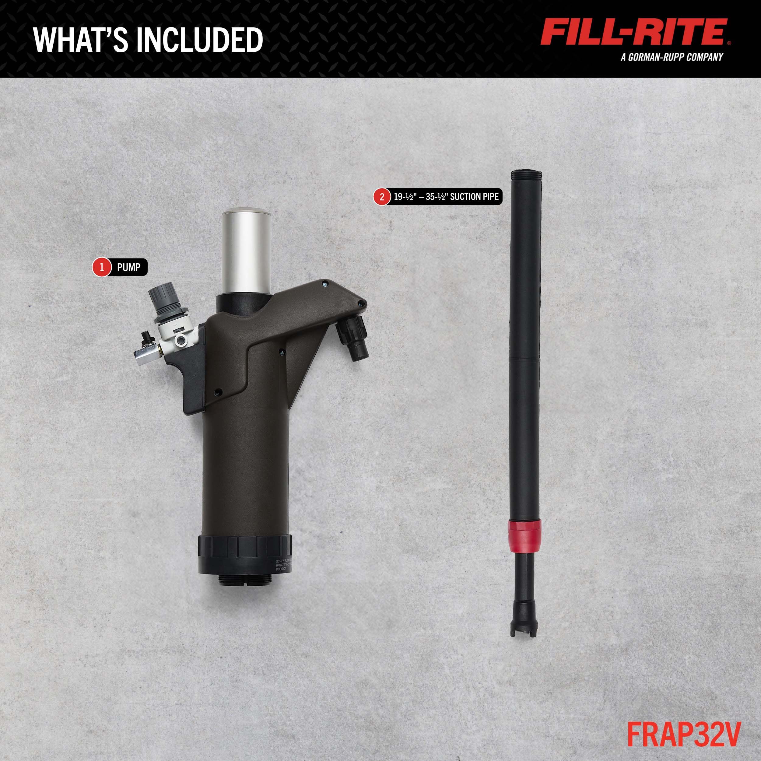 Fill-Rite Air Operated FRAP32V Diesel Exhaust Fluid (DEF) Transfer Pump