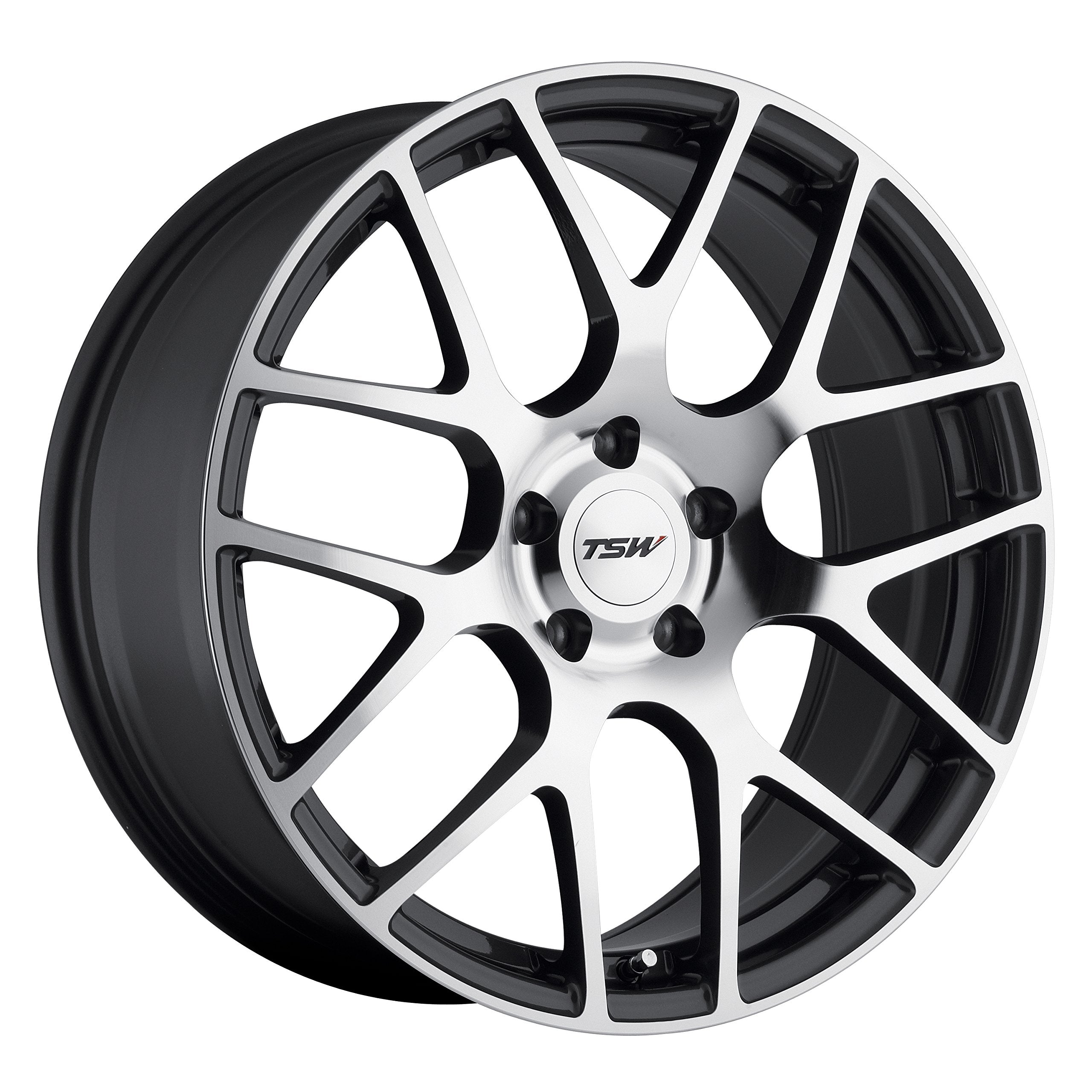 Gunmetal TSW Alloy Wheels Nurburgring Wheel with Machined Face (18x8"/5x100mm)