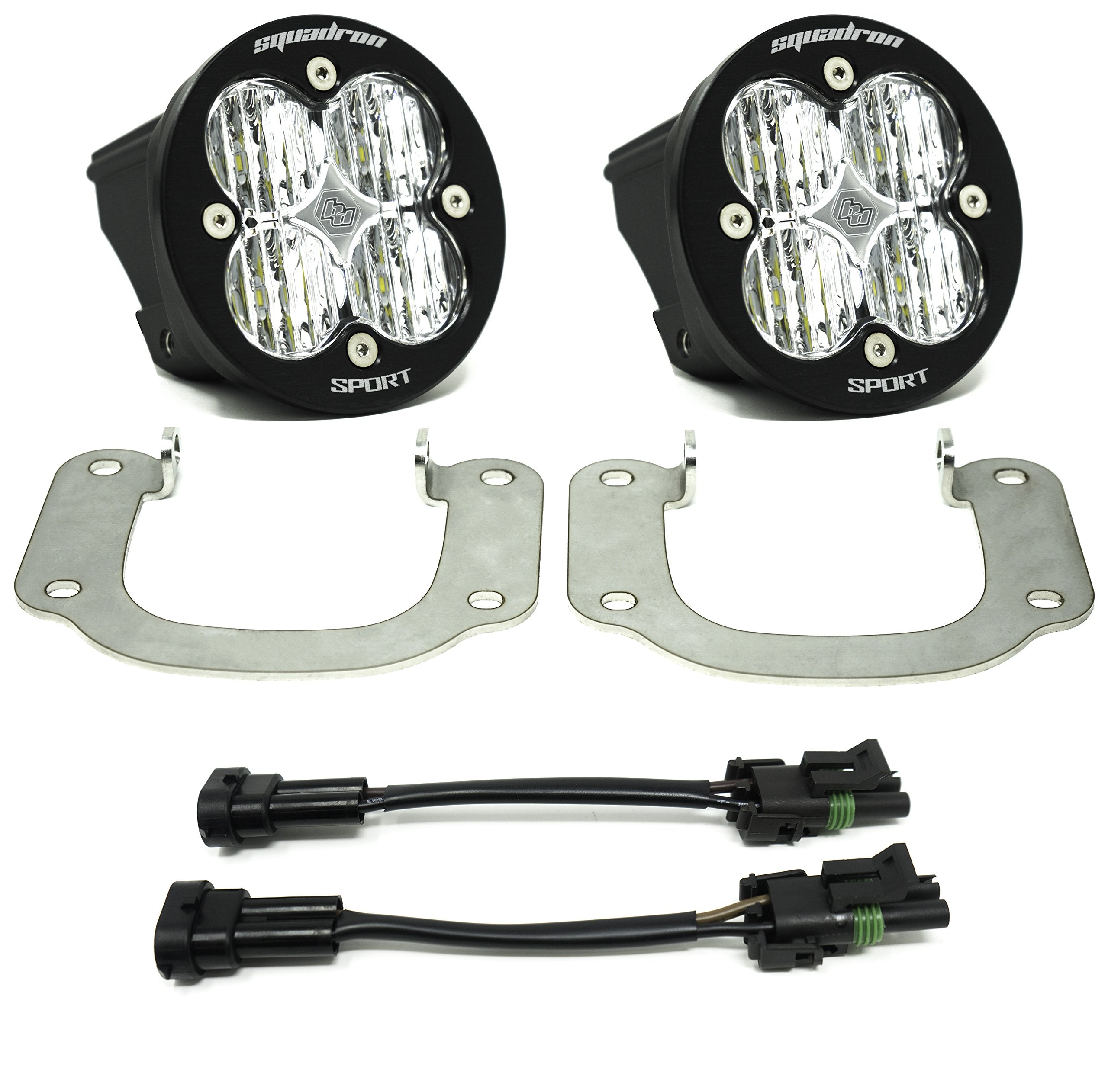 Titan Baja Designs 447501 Black Anodized Fog-Light, 1 Pack