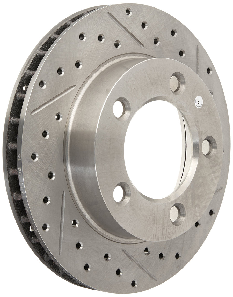 StopTech 227.65013L Front Left Select Sport Drilled and Slotted Brake Rotor