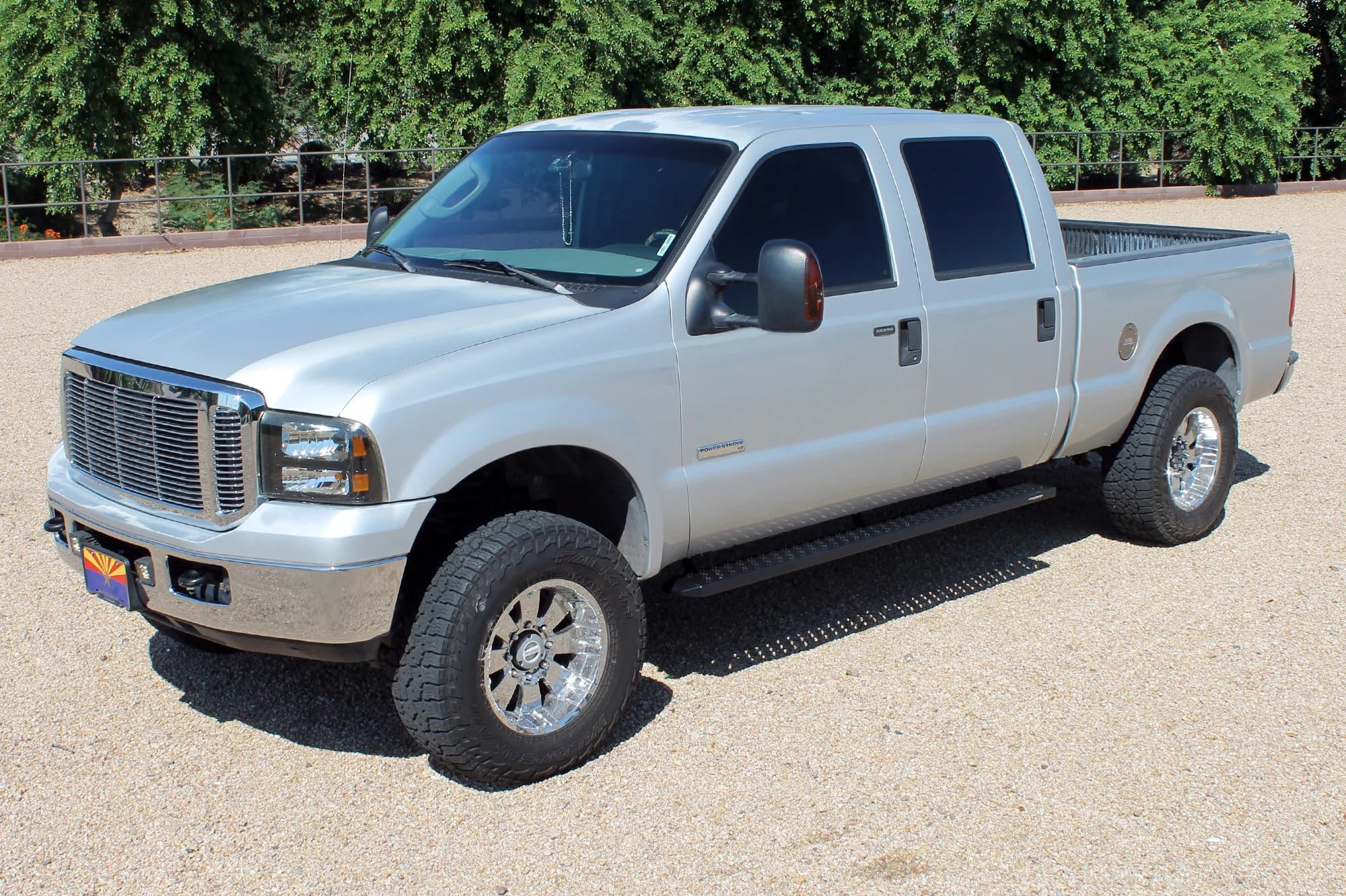 Raptor Series Running Boards 6.5in Wide Sawtooth Grip Black Aluminum | Part 2103-0344BT