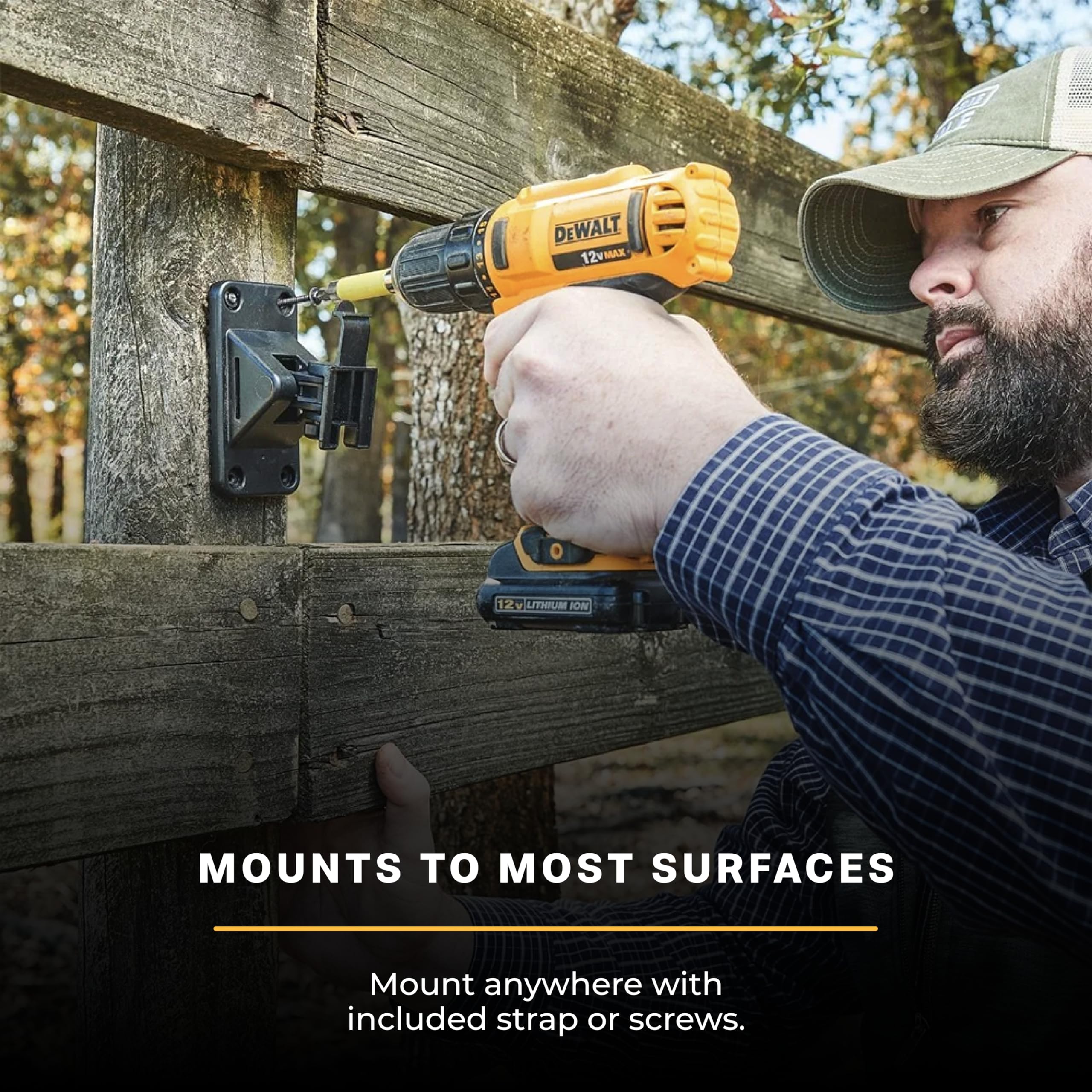 Moultrie Edge Series Cellular Trail Cameras Flex Mount - Adaptable Mounting, Easy Setup, Built to Last