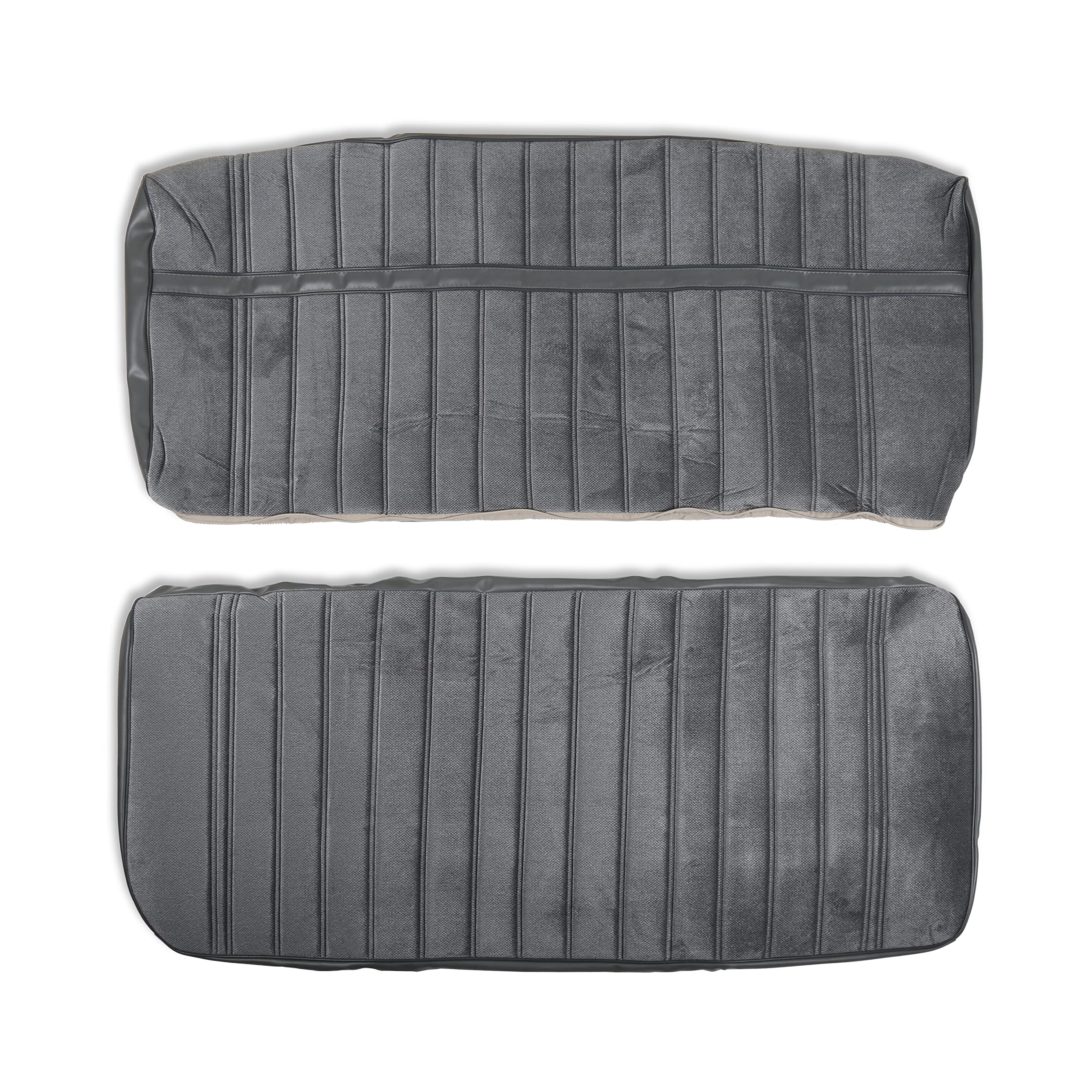 05-294 Brothers Trucks Upholstery Cloth/Vinyl Seat - Grey/Charcoal