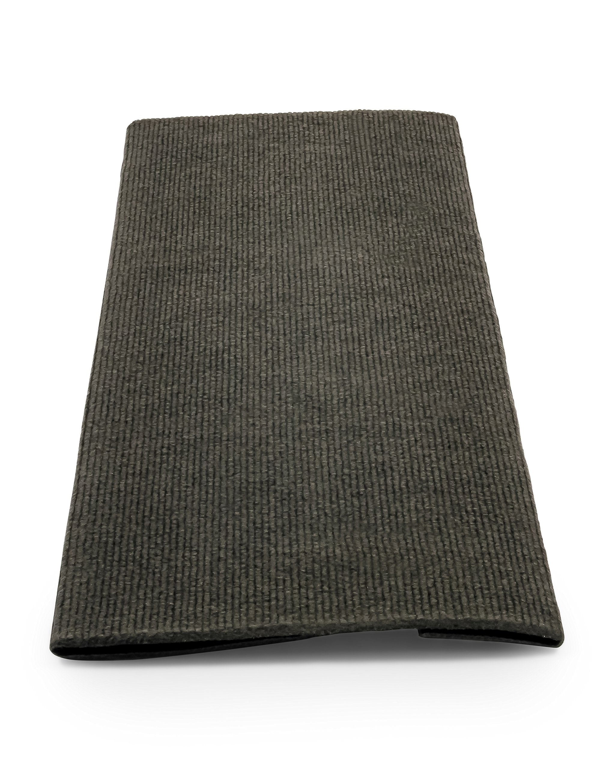RV Step Rug Camco 42912 (Premium Wrap Around, 100% Polyester (22" x 23") - Gray)