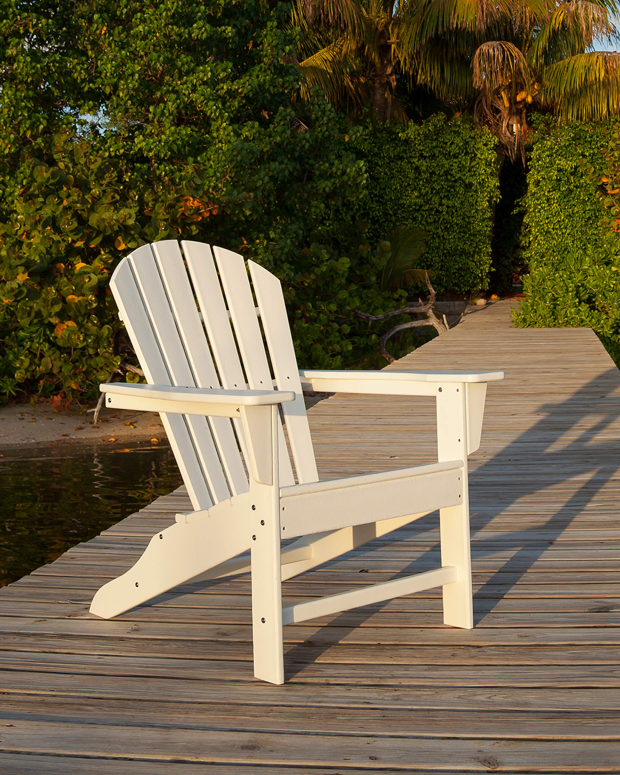 South Beach POLYWOOD Adirondack Chair, Sunset Red