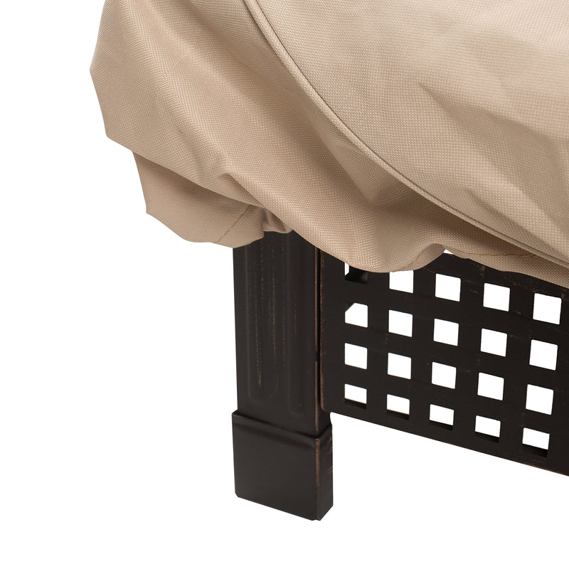 Medium Square Pleasant Hearth OFC211S Fire Pit Cover