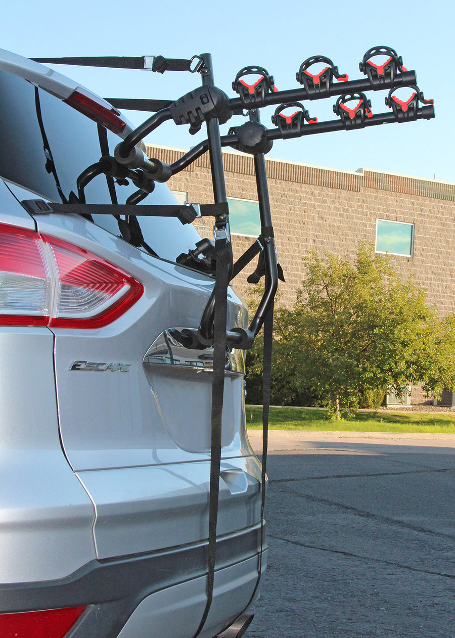 TRIMAX Road-Max 'Easy Rider' Bike Carrier for 3 Bikes, Trunk Mount