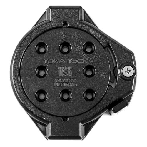 TetherTube Turret YakAttack | Adjustable Rod Tube Mount for BlackPak Pro | 30° Increments with 12 Positions | Includes Stainless Hardware | Made in USA