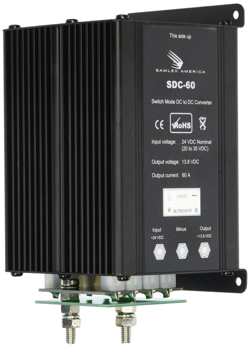 60A Samlex Non-Isolated Step-Down 24VDC-12VDC Converter