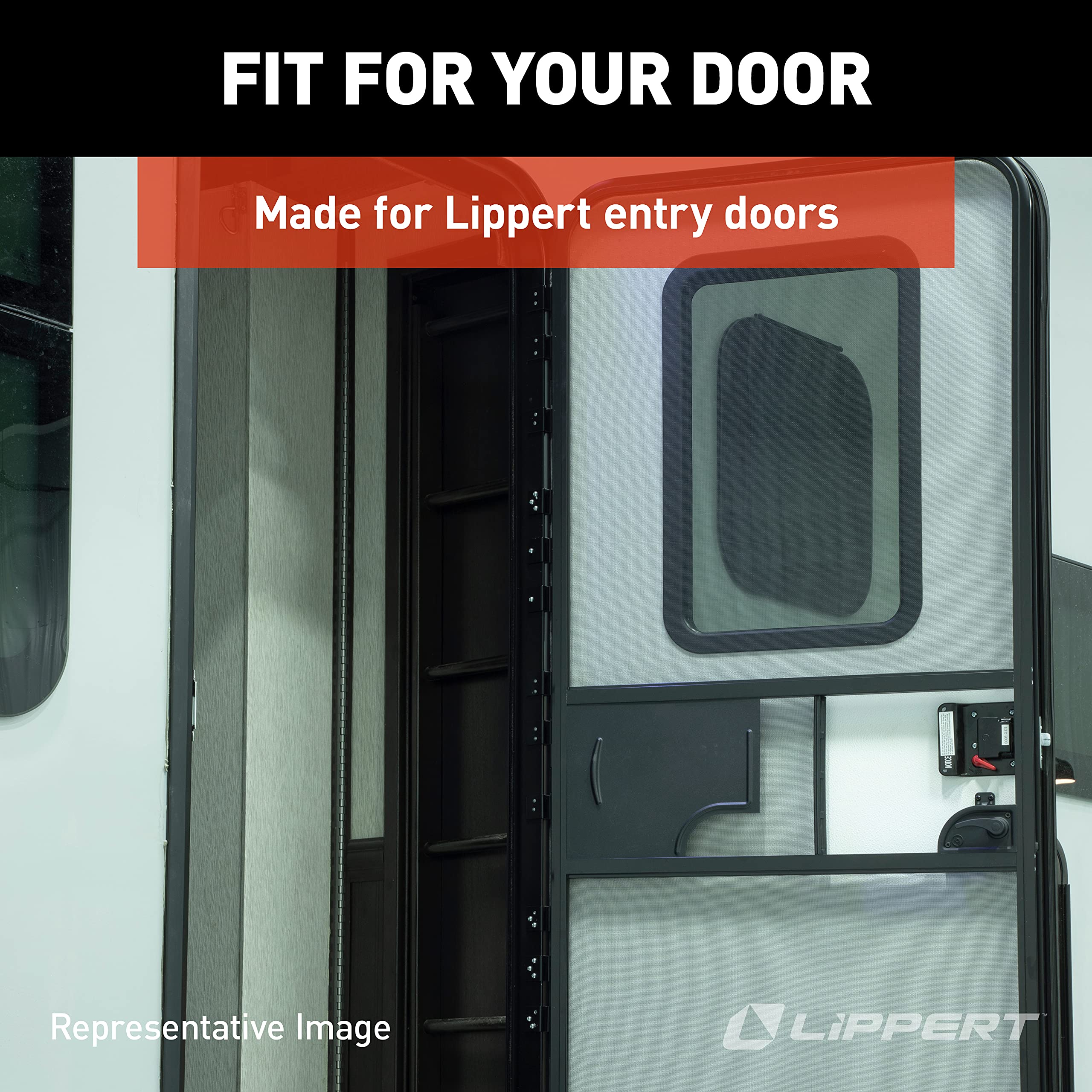 Friction Hinge Kit Lippert RV Entry Door for 5th Wheel, Travel Trailer and Motorhome Pack of 2