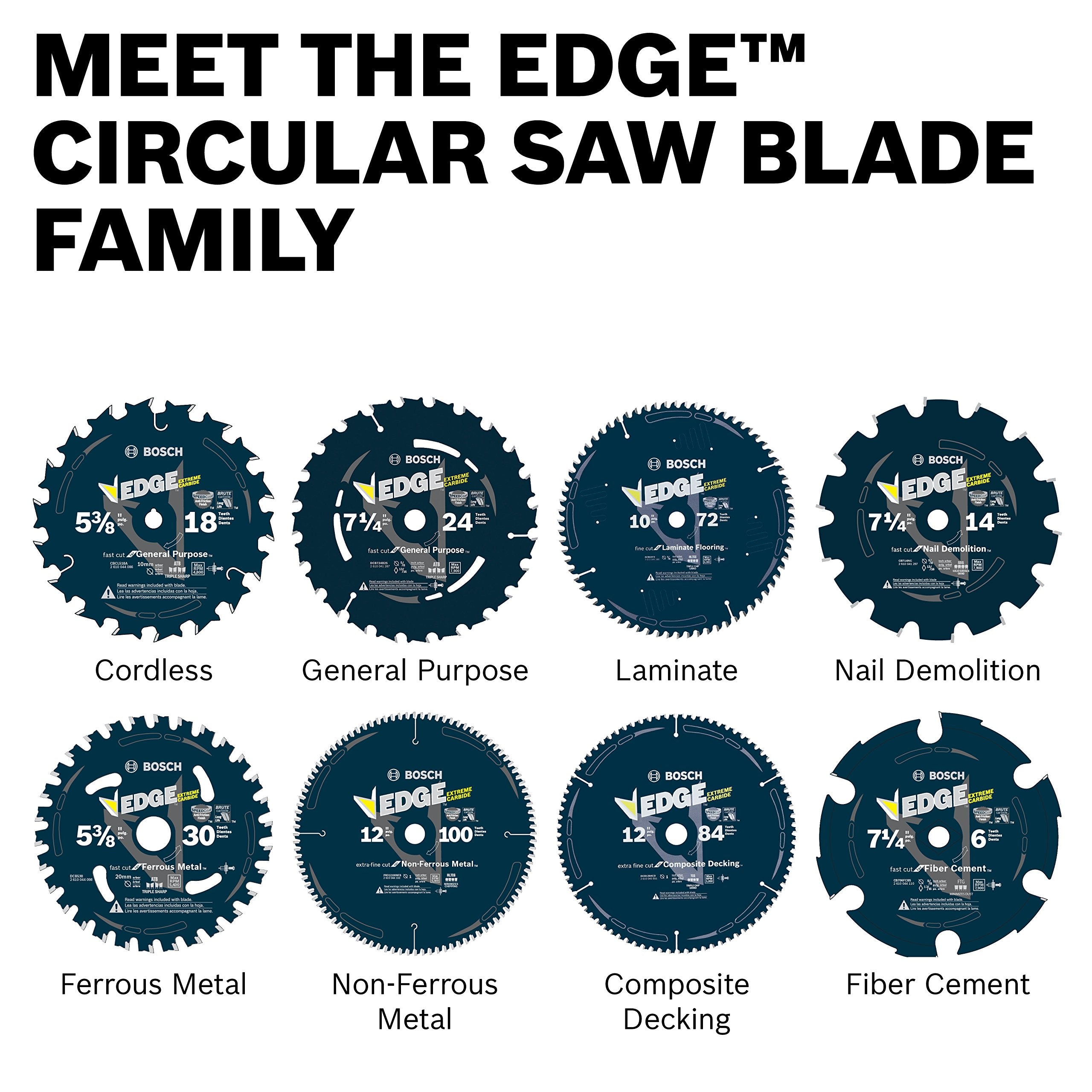 12 In. Bosch PRO12100NFB 100 Tooth Edge Non-Ferrous Metal-Cutting Circular Saw Blade