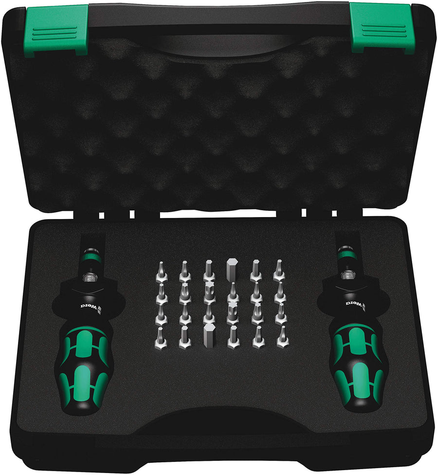 Wera - 7440/41 Kraftform 5074738001 Torque Screwdriver 0.3-3.0 Nm and Bit Set, 26-Piece