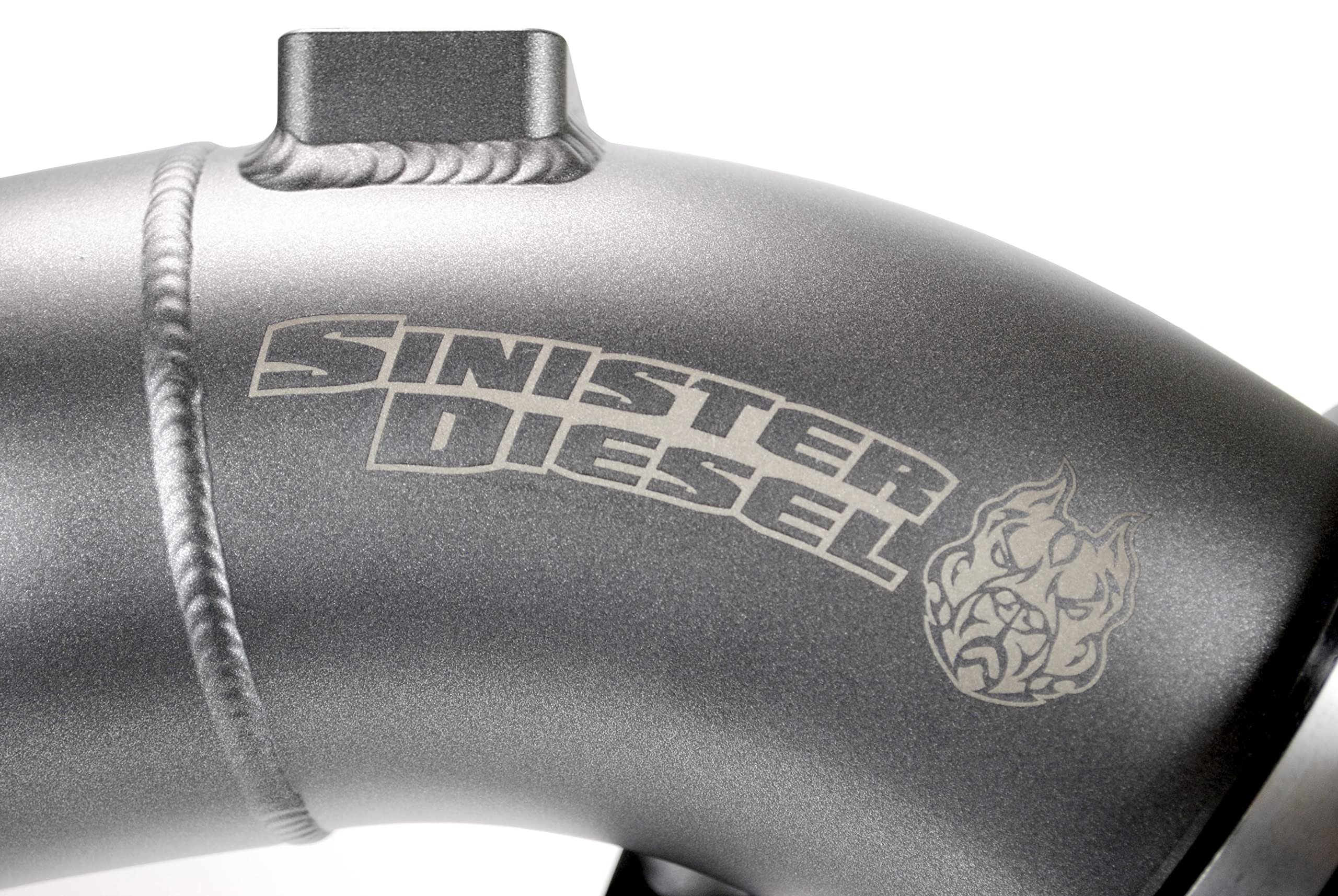 Cold Air Intake Sinister Diesel for 2013-2018 Dodge/Ram Cummins 6.7L (Gray)