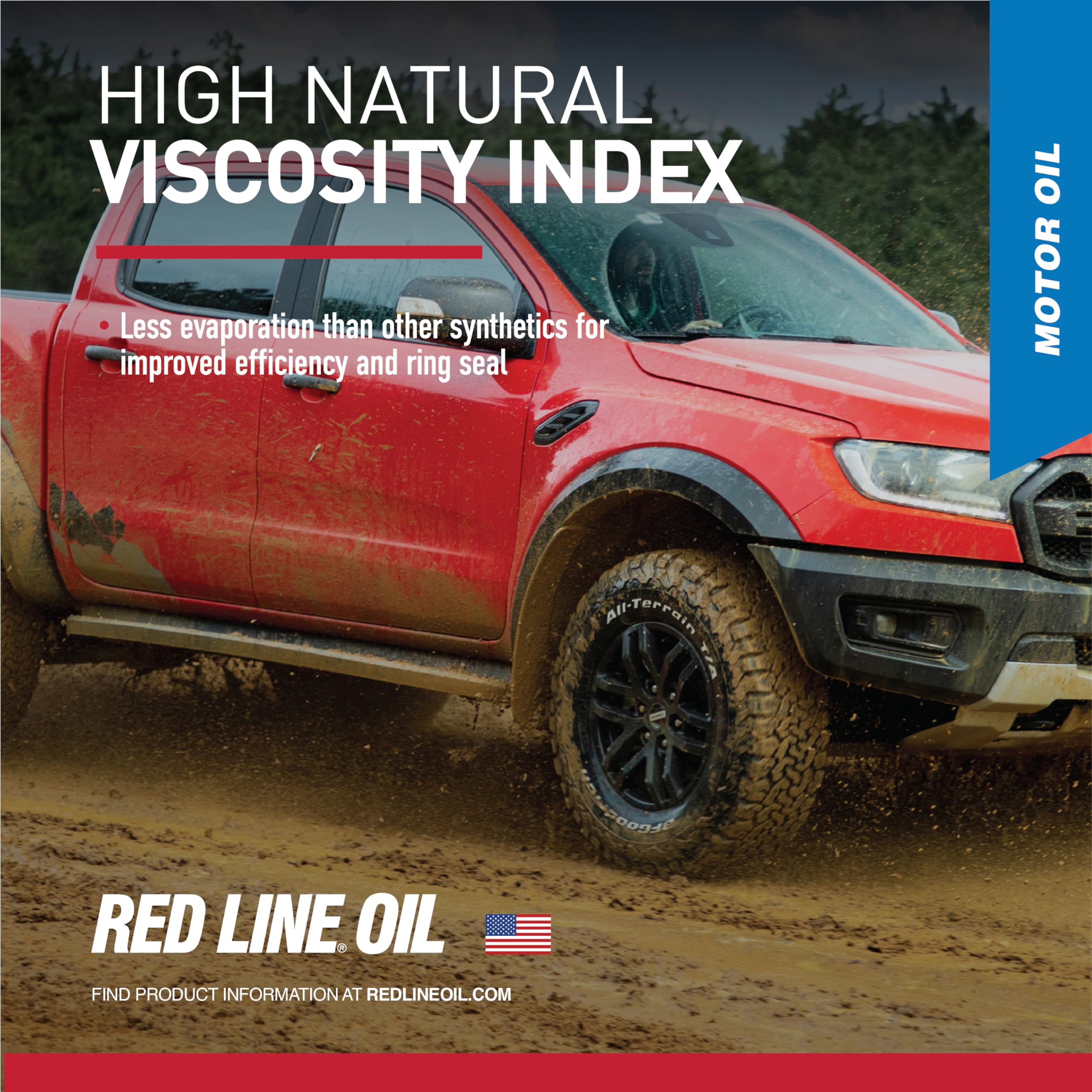 15W40 Red Line Synthetic Diesel Motor Oil - 1 Quart