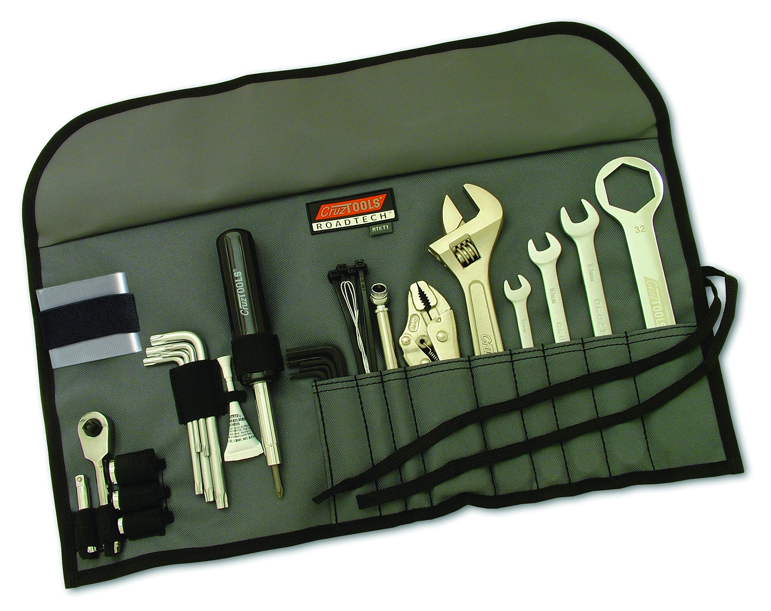 CruzTOOLS RoadTech KT1 Tool Kit for KTM and Husqvarna Motorcycles, black
