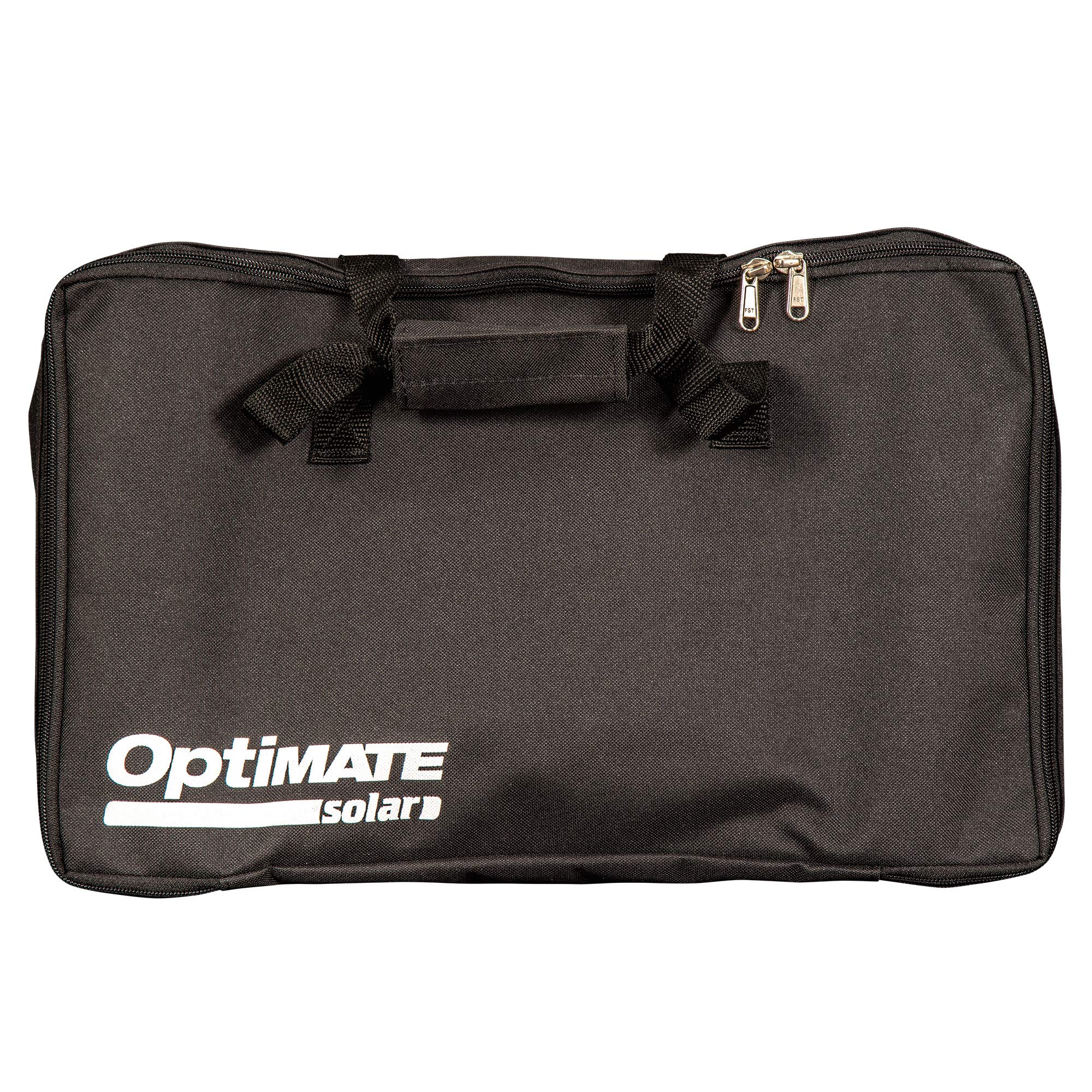 Optimate Duo Solar 10W Travel kit, TM522-D1TK, 6-Step 12V / 12.8V 0.8A Weatherproof Charger & Battery Saving maintainer