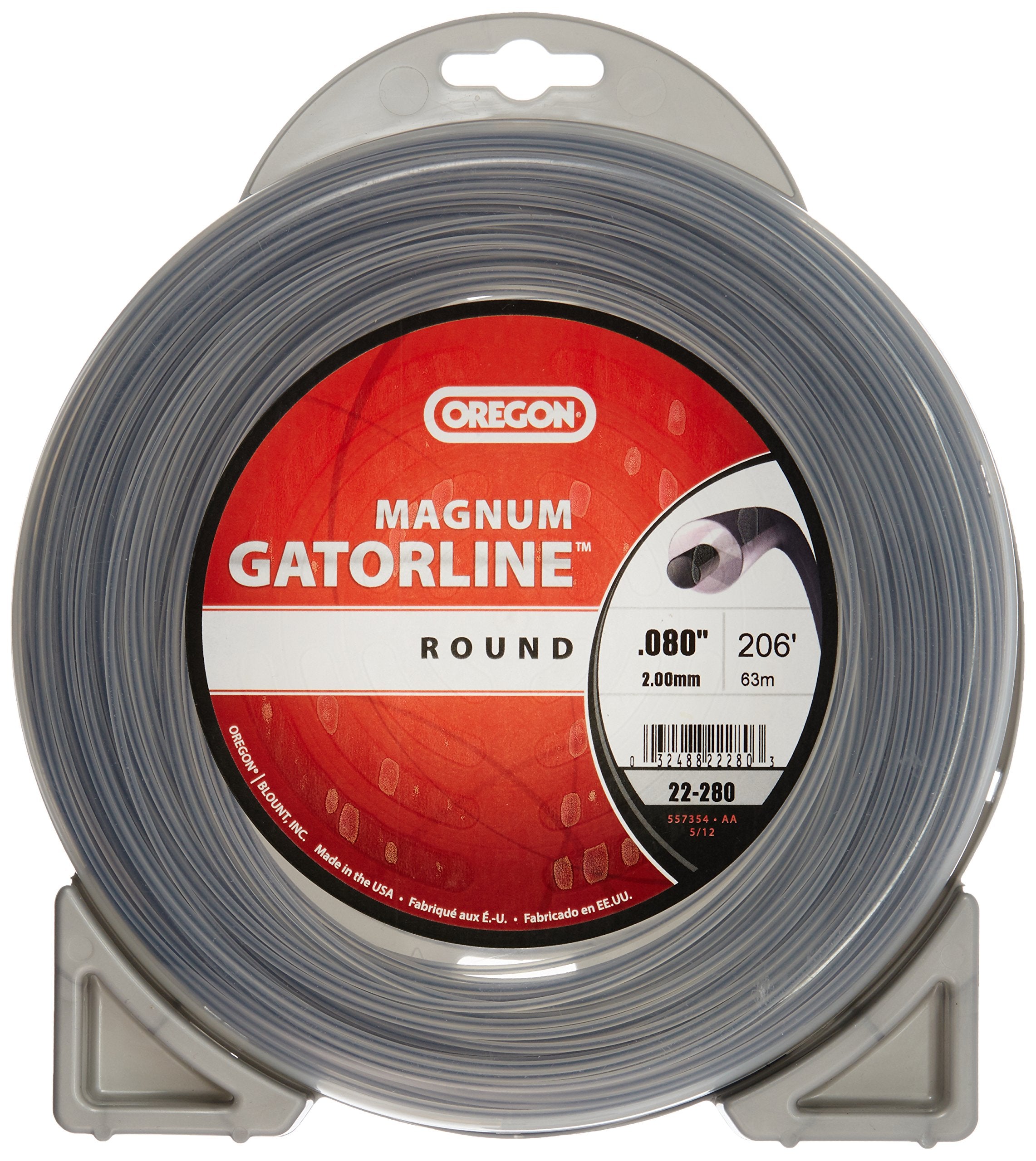 Magnum Gatorline Oregon 22-280 208' Trimmer Line Round Gauge