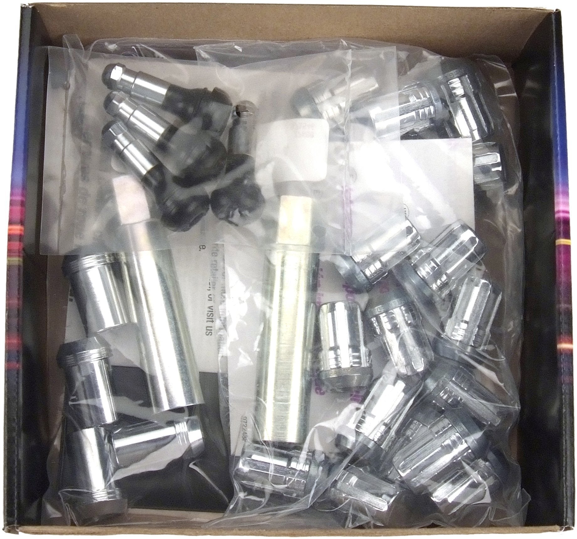 Chrome SplineDrive Wheel Installation Kit McGard (M12 x 1.25 Thread Size) - for 4 Lug Wheels