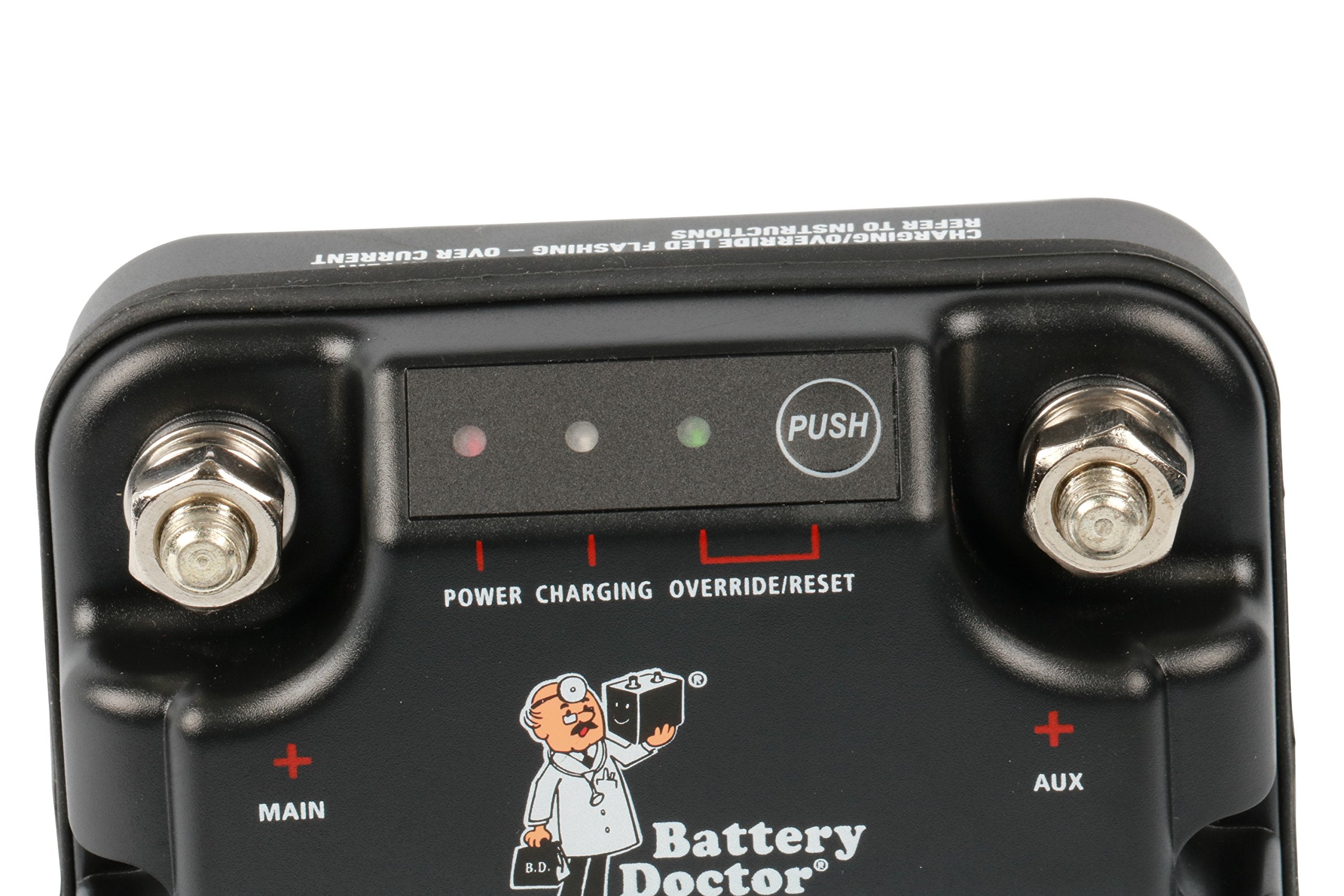 Battery Doctor WirthCo 20090 75 Amp/100 Amp Battery Isolator , Black