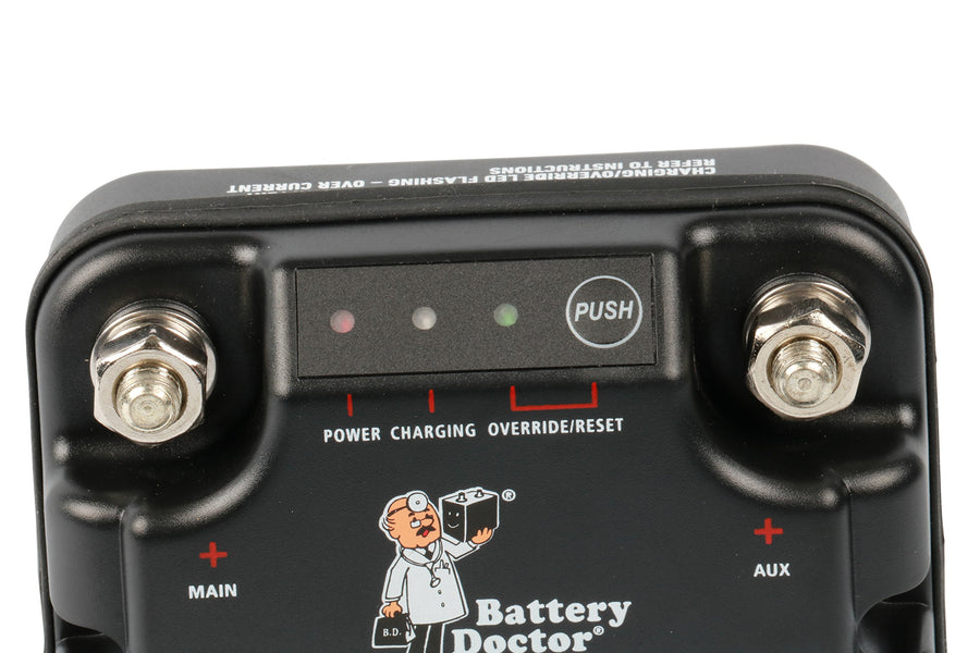 Battery Doctor WirthCo 20090 75 Amp/100 Amp Battery Isolator , Black