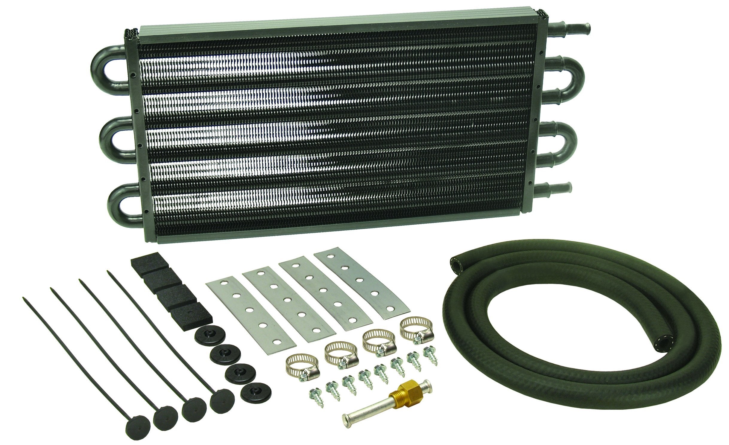 Derale 7000 Series Transmission Oil Cooler , Black 13103