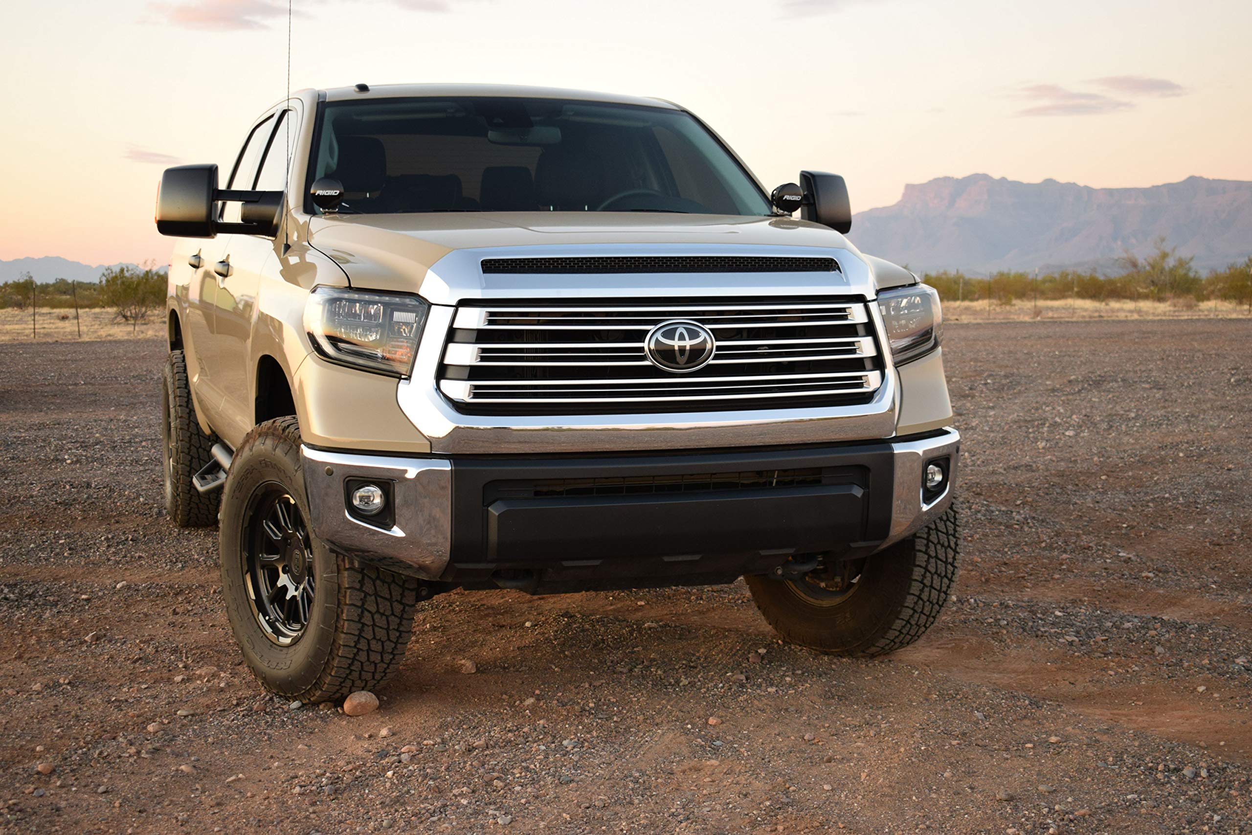 A-Pillar RIGID Mounts, Fits 2014-2020 Tundra. Compatible with Rigid 360-Series, D-Series, D-SS