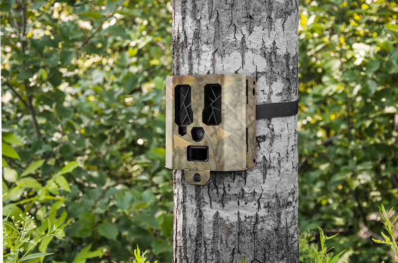 SpyPoint SB-400 Trail Cameras Cellular Security Box 48-LED Cameras | Protective Heavy Duty Steel Case | Weather & Animal Resistant Trail Camera Box