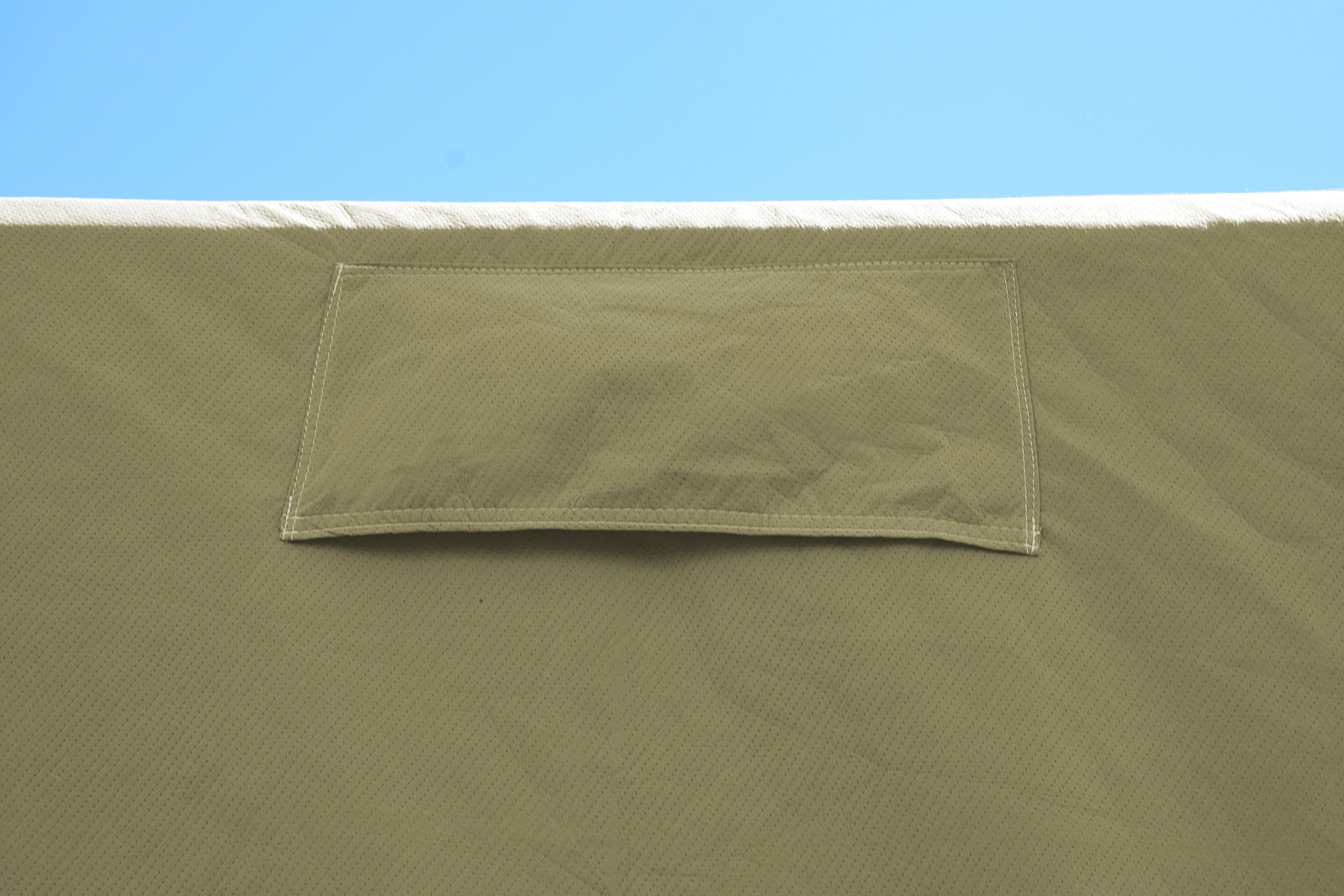 Storage Lot Cover ADCO 74842 for Travel Trailer RV, Fits 22'1"-24', Tan