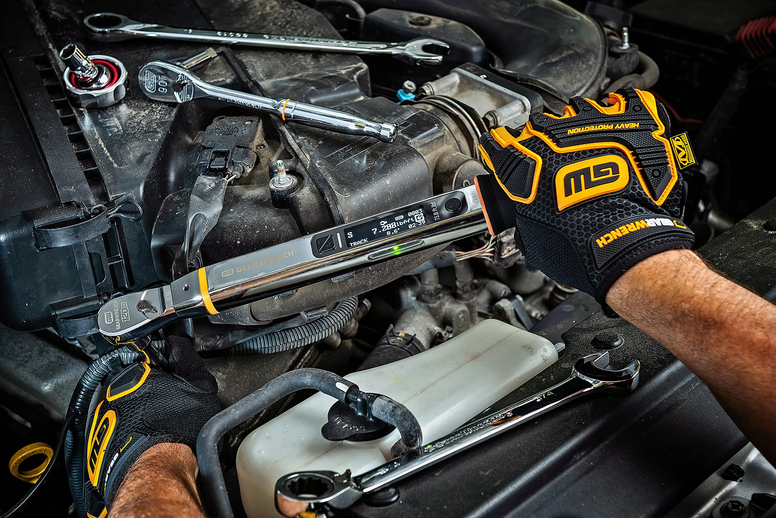 GEARWRENCH 120XP™ 1/4" E-Spec Electronic Interchangeable Head Torque Wrench 5-25Nm - 85243