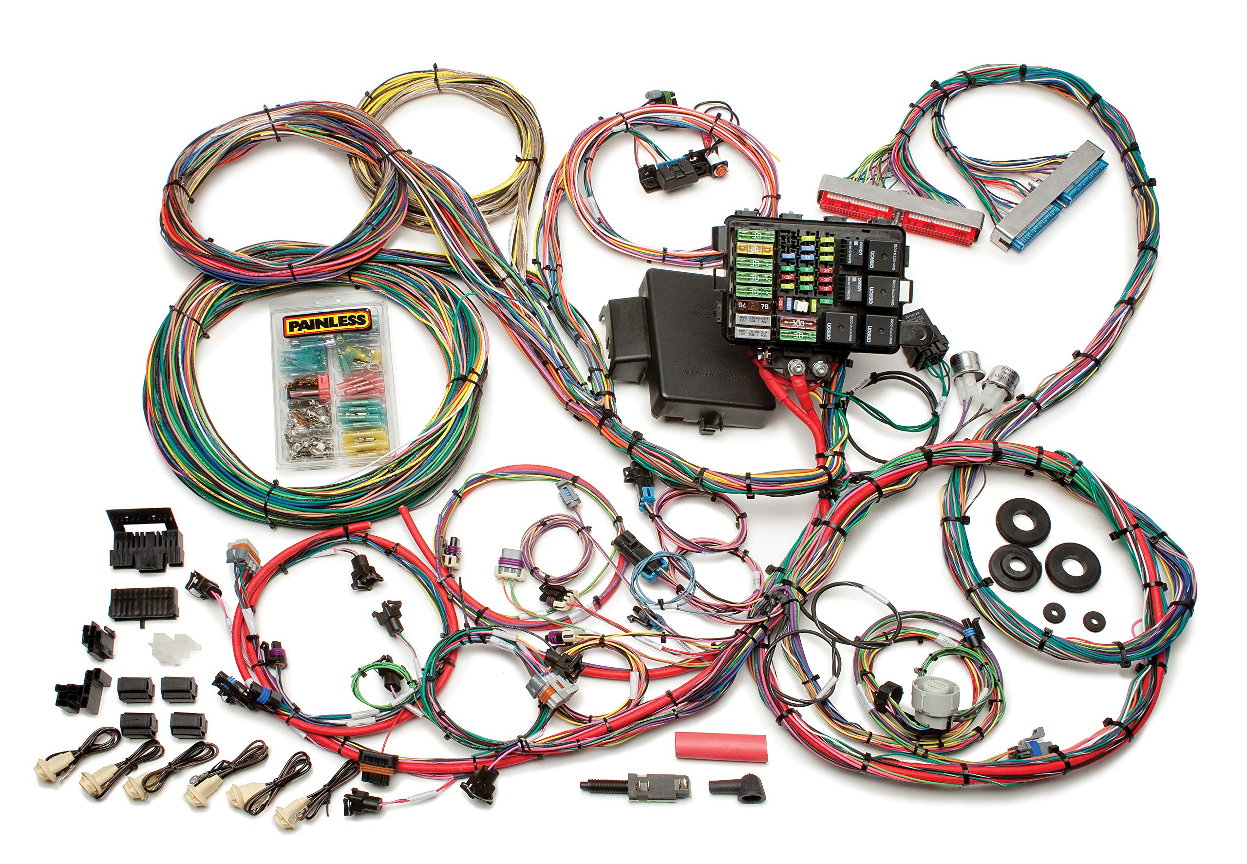 Integrated EFI & Chassis Harness Painless Performance 60608 for 1997-2004 GM LS1/LS6 with Mechanical Throttle Body