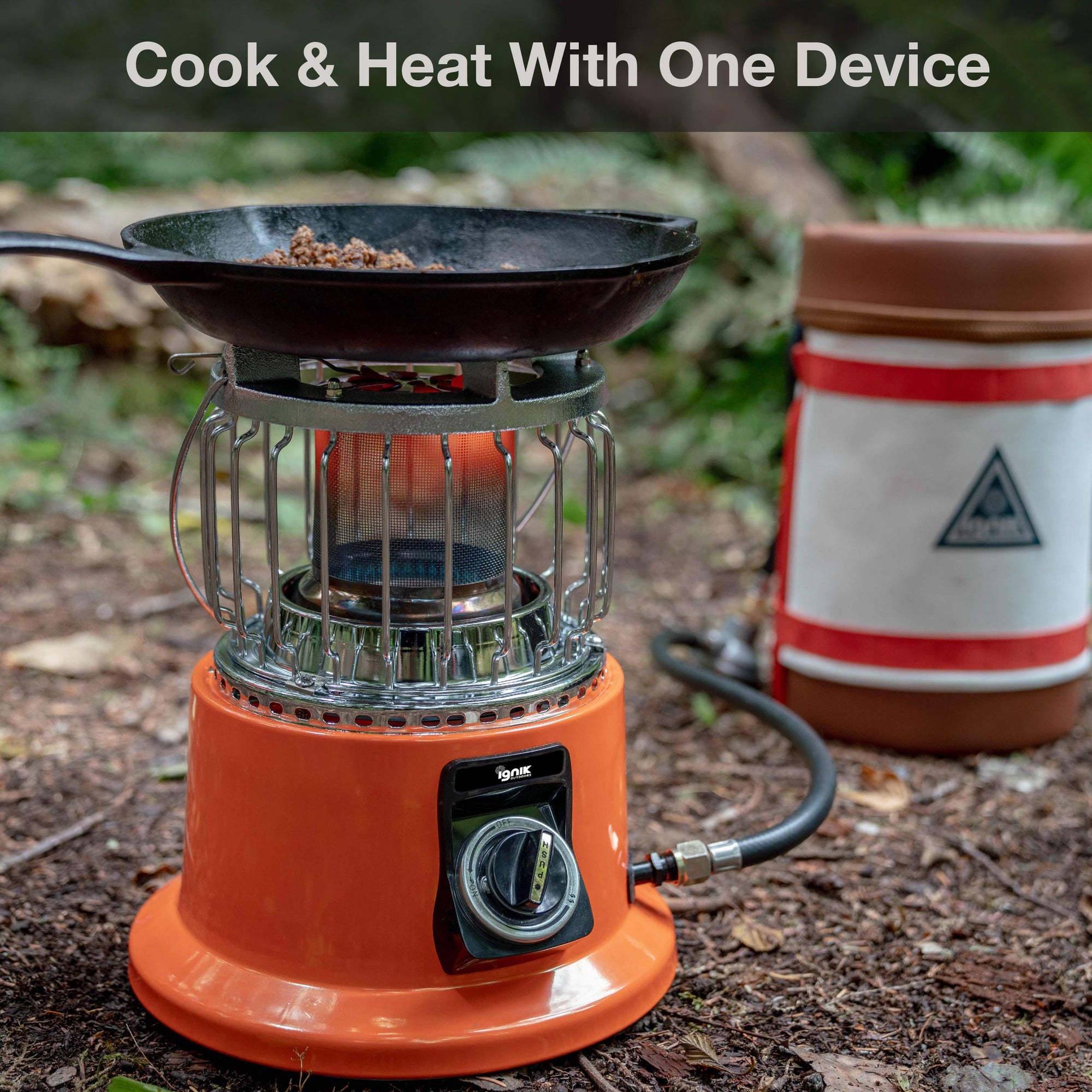 10,000 BTU Ignik Propane Space Heater and Camping Stove