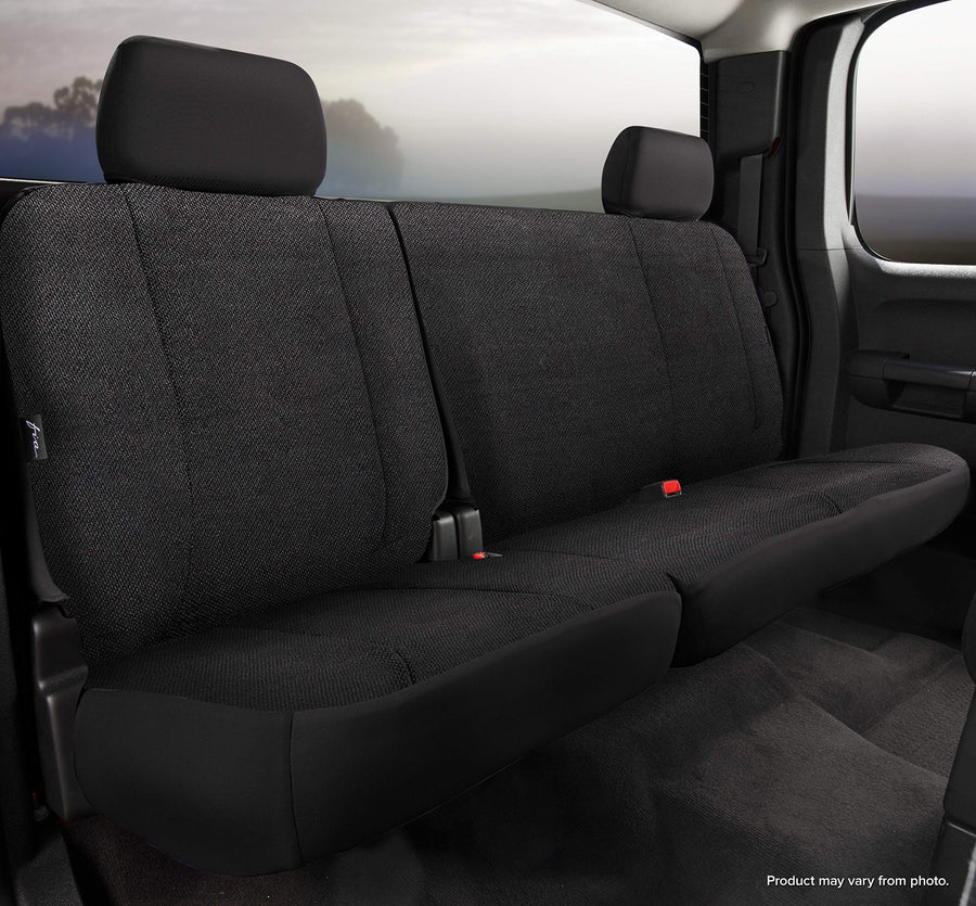 Fia TRS40 Solid Wrangler TRS42-37 Black Seat Cover (Rear Split Seat 60/40/Saddle Blanket)